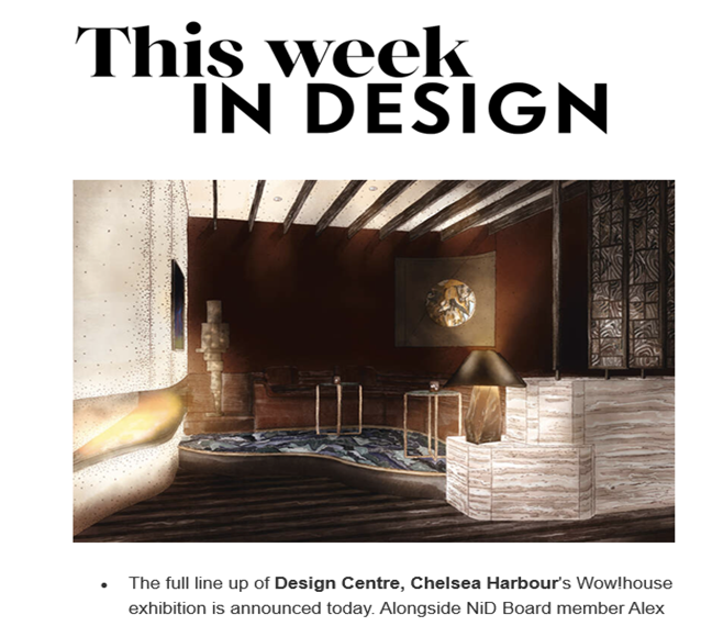 Homes and Gardens, Next in Design, April 25