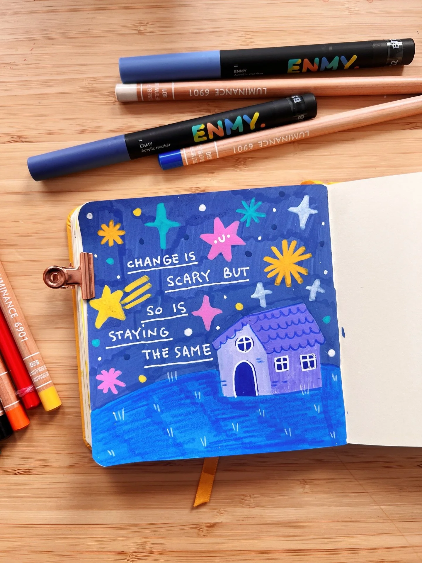 New markers = new drawing time! I&rsquo;m currently testing out @enmy__official acrylics and I think I&rsquo;m in love 🥰 

Swipe to see the full process and drop a comment if you want to see more marker art!

#gifted #acrilycmarkers #enmy #sketchboo