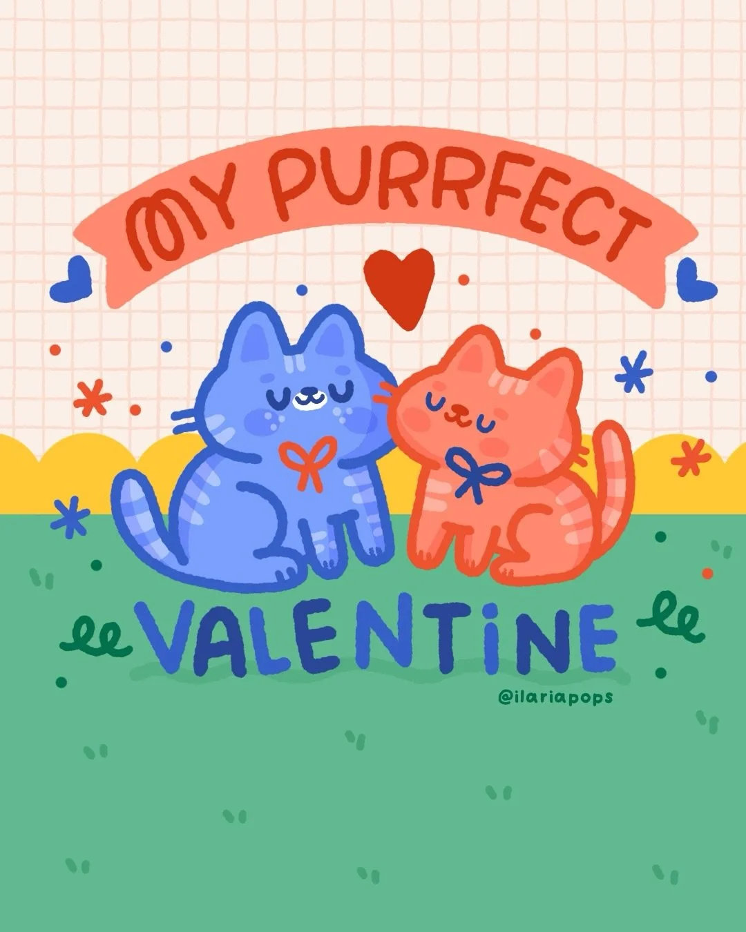 Happy Valentine&rsquo;s Day everyone 💕
And if you&rsquo;re not in a relationship right now, this is your reminder to love yourself and maybe get that nice cake anyway 🍰✨

Swipe to see all the stages of this illustration. I still can&rsquo;t decide 