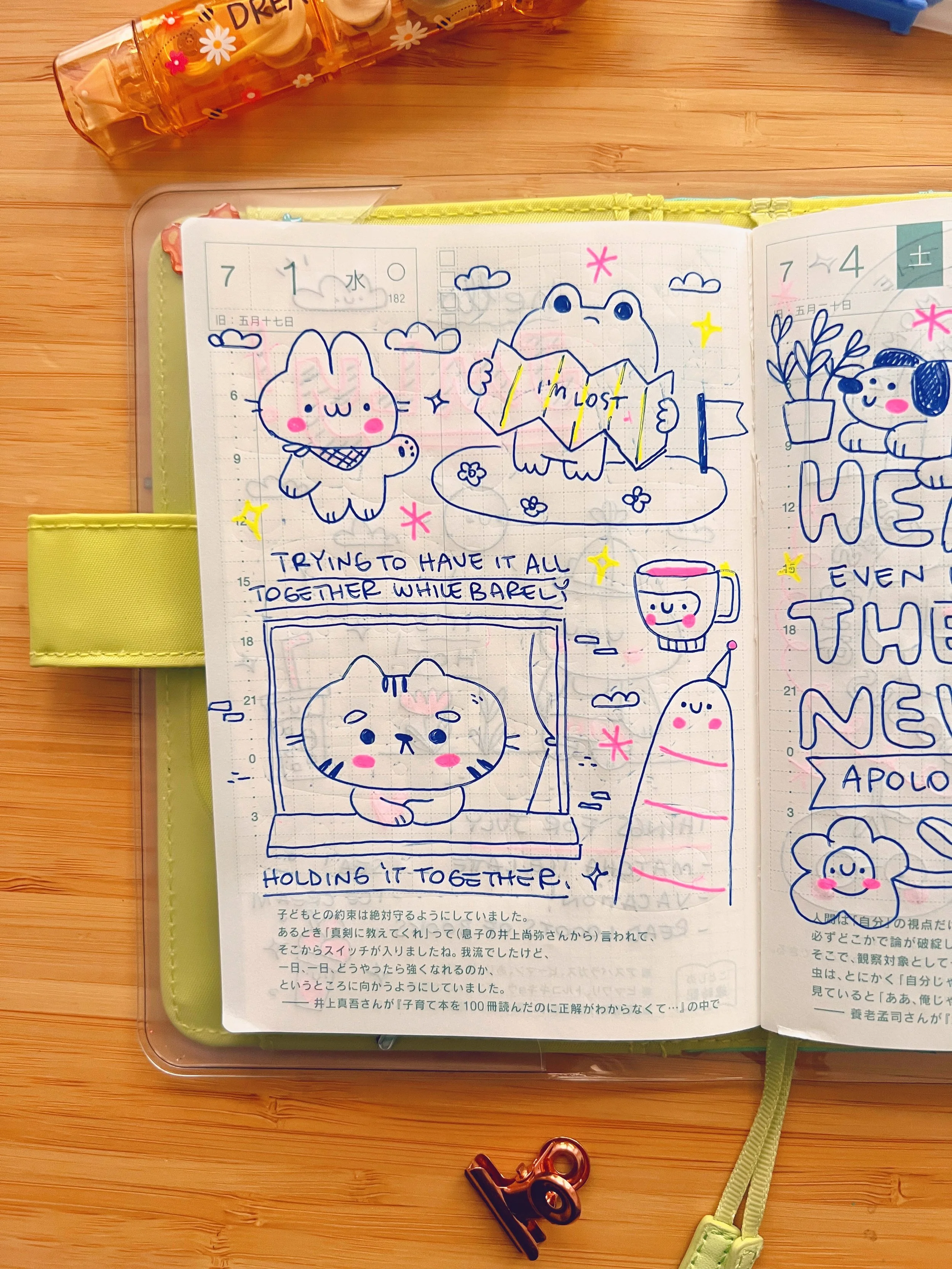 A few random sketches from my Hobonichi. What's your favourite? 🥰

#sketchbooktour #hobonichitecho #cutedrawings #gellyrollpens