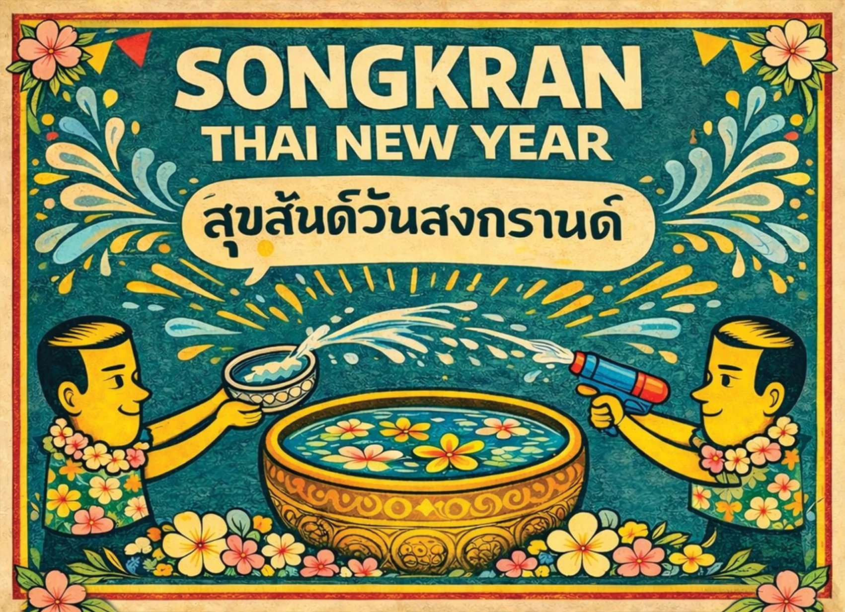 SONGKRAN. Celebrate Thai New Year at The Pepper Tree 🌸
