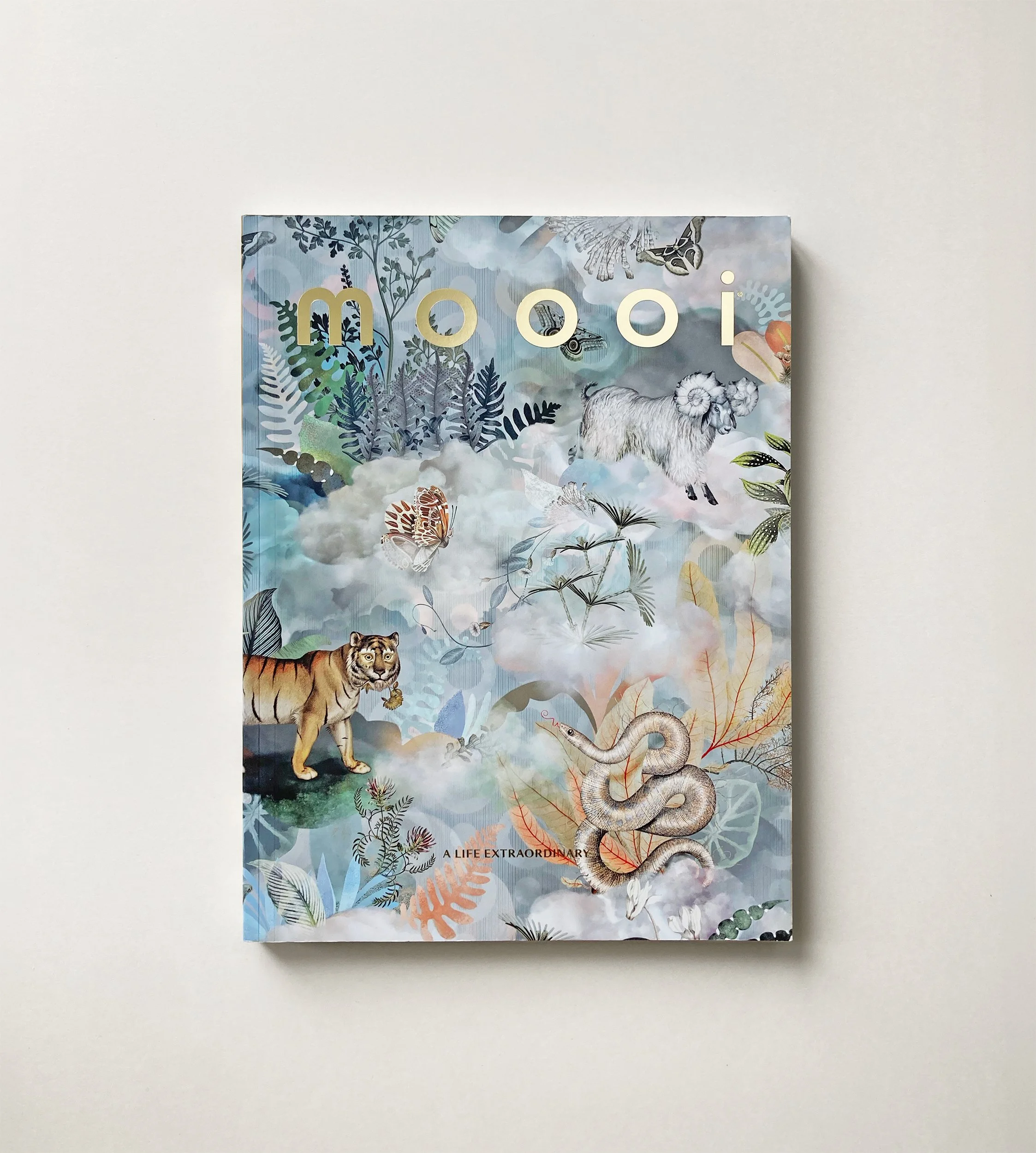 Cover of a Moooi book, editorial project by Automne Studio.