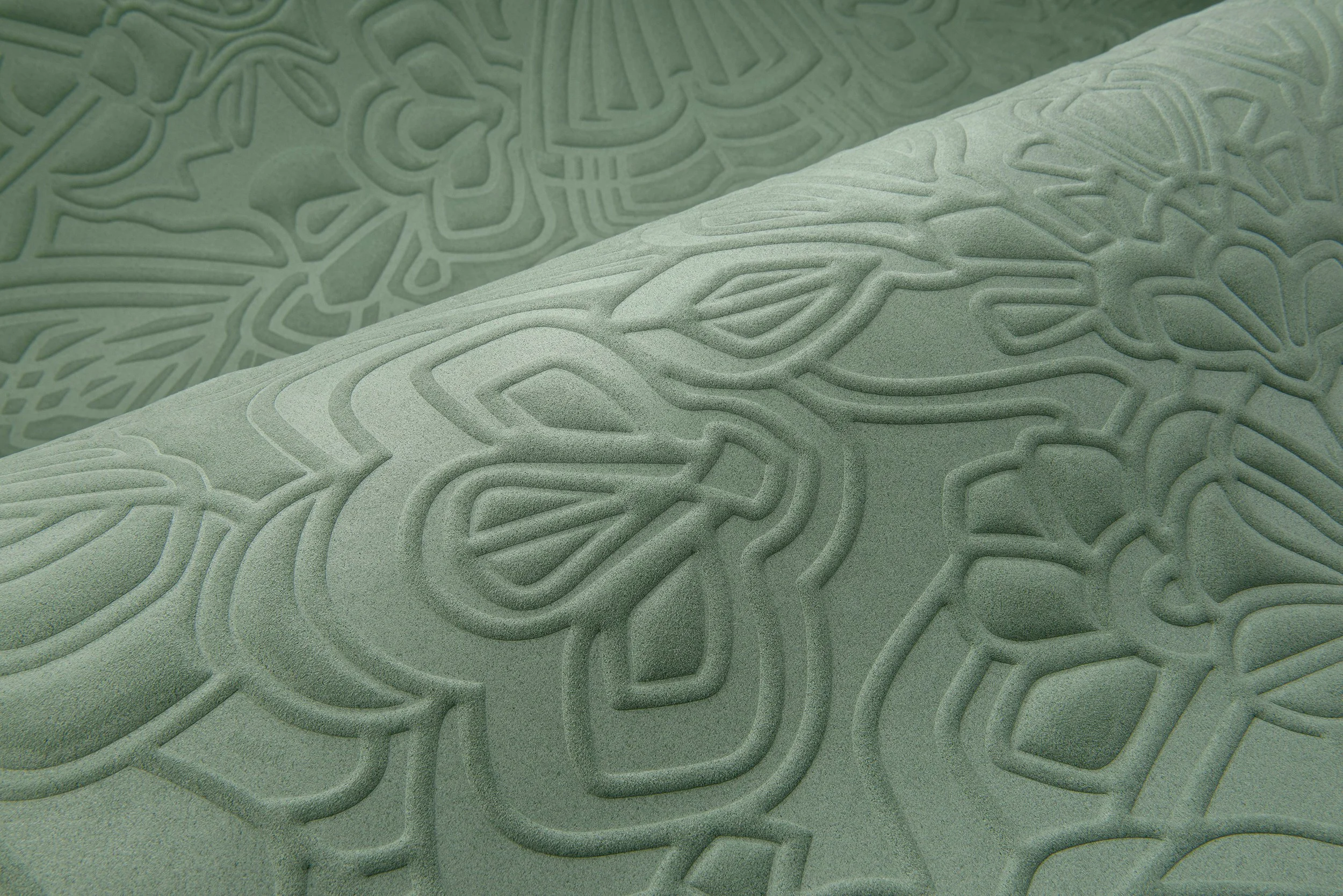 Close-up pattern Mimic moth, Memento Moooi Medley, Extinct Animals family, illustration and visual identity by Automne Studio.
