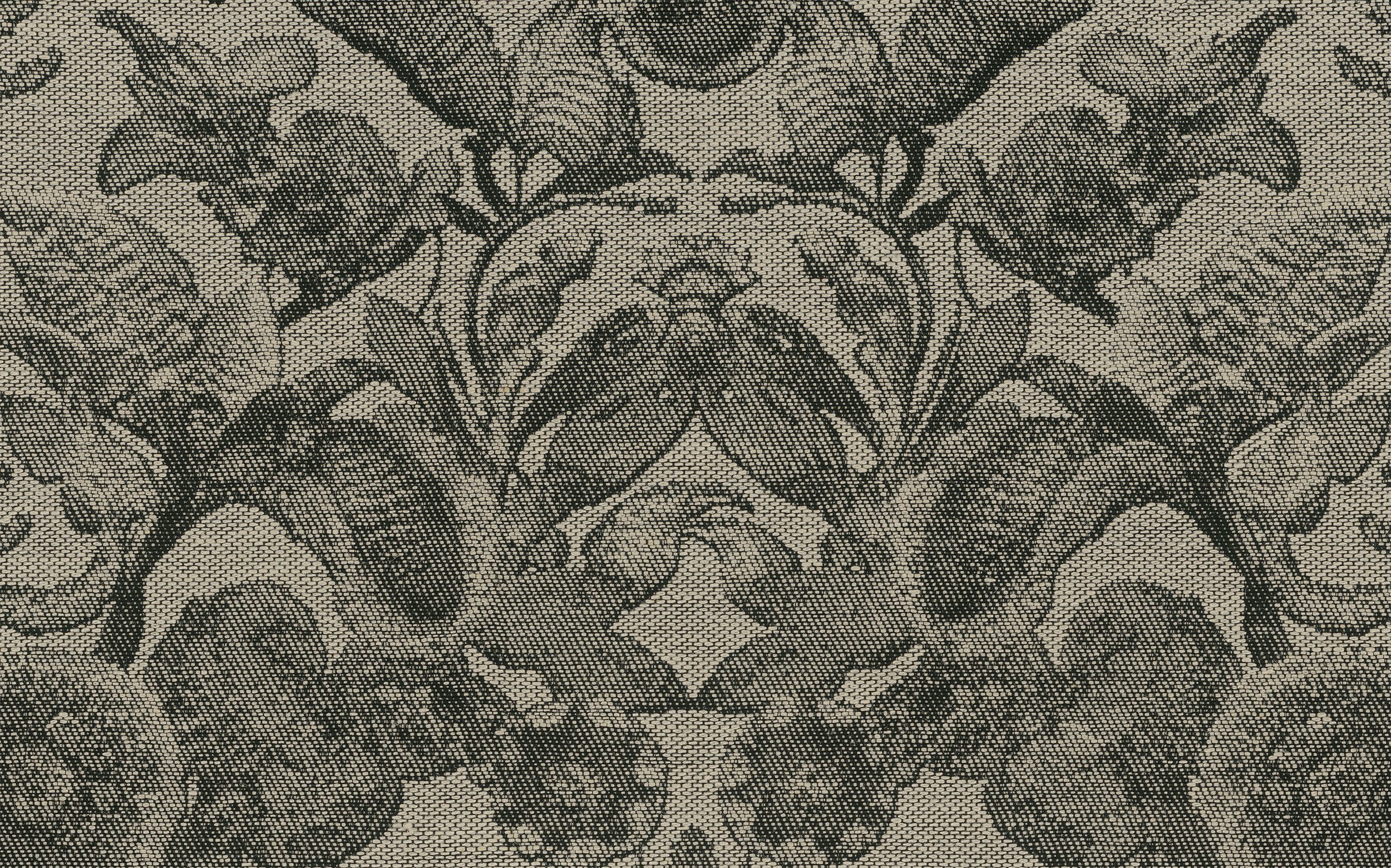 Pattern Coccinella Bella Jacquard, Green House Collection by Moooi, illustration and branding project by Automne Studio.