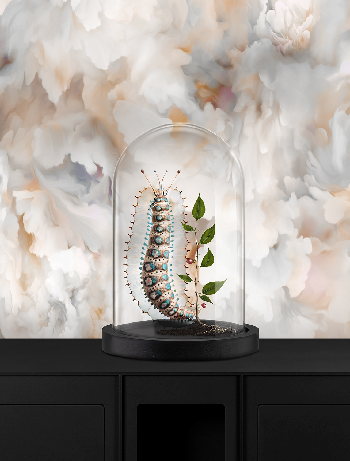 Silk warn, Green House Collection by Moooi, illustration and branding project by Automne Studio.