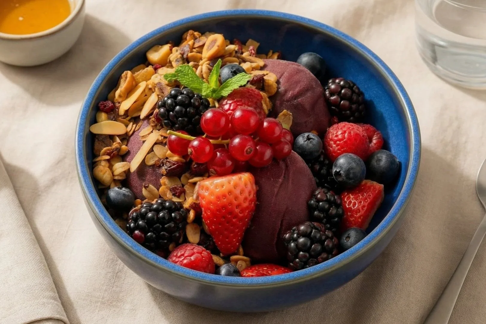 Acai Bowl with mixed berries