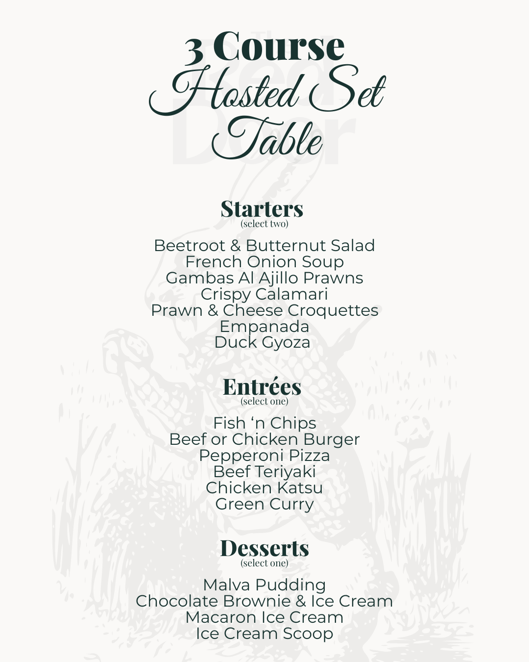 The Red Door Weekday Promotion