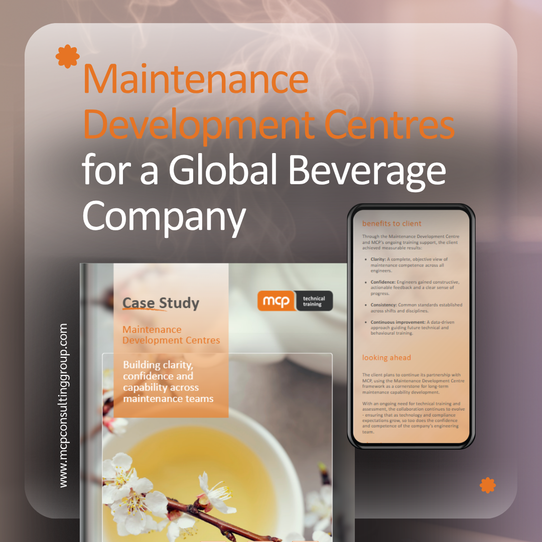 Maintenance Development Centres for a Global Beverage Company