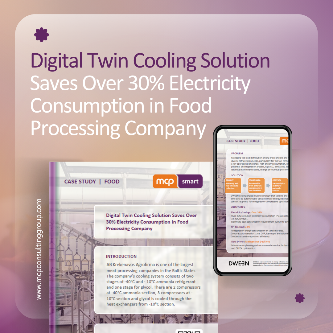 Digital Twin Cooling Solution Saves Over 30% Electricity Consumption in Food Processing Company