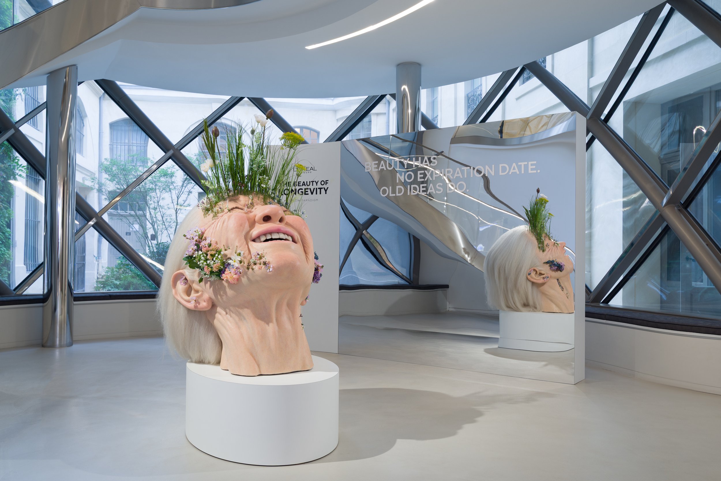Niceaunties, Auntie (Spring Skin) Sculpture, 2025