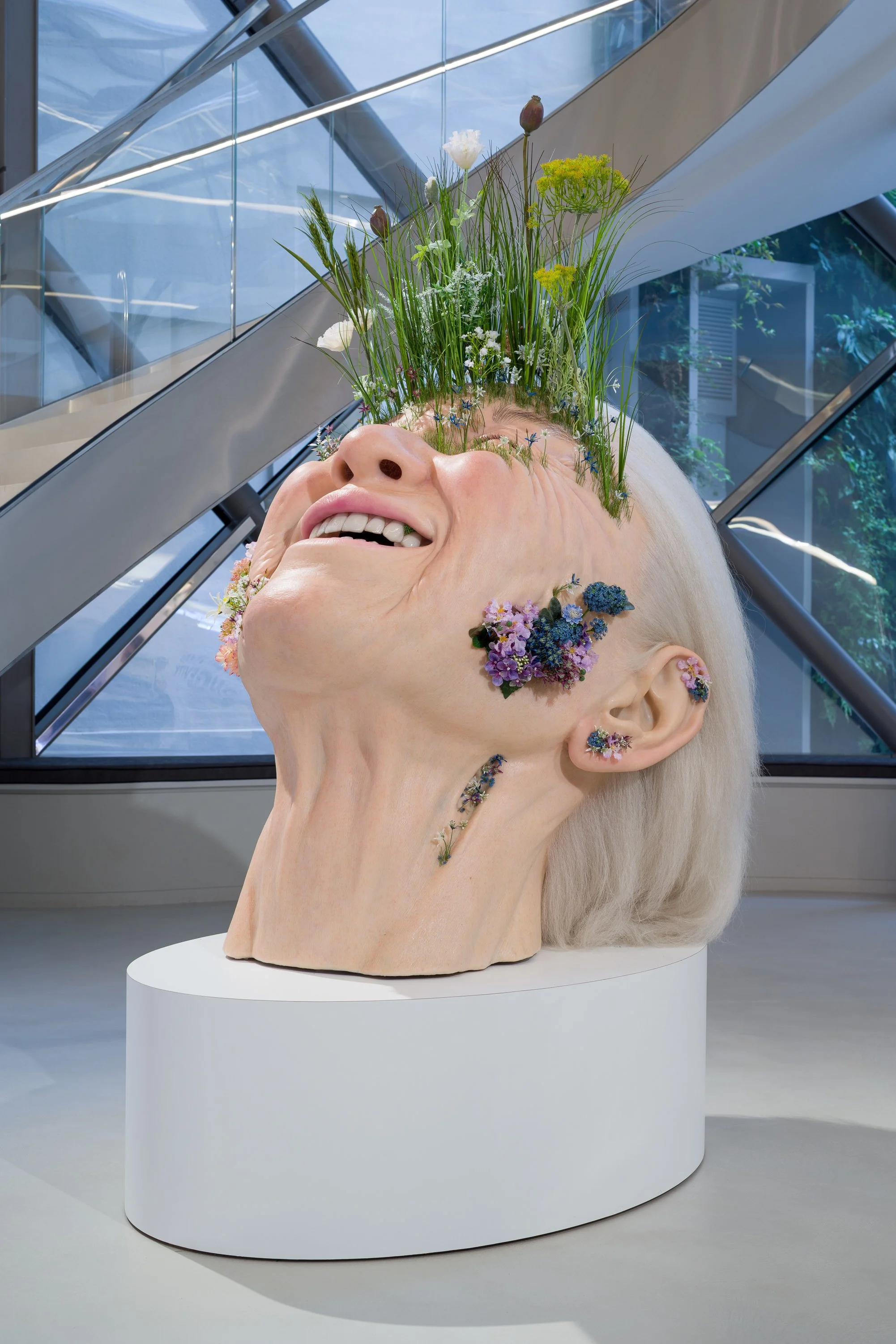 Niceaunties, Auntie (Spring Skin) Sculpture, 2025