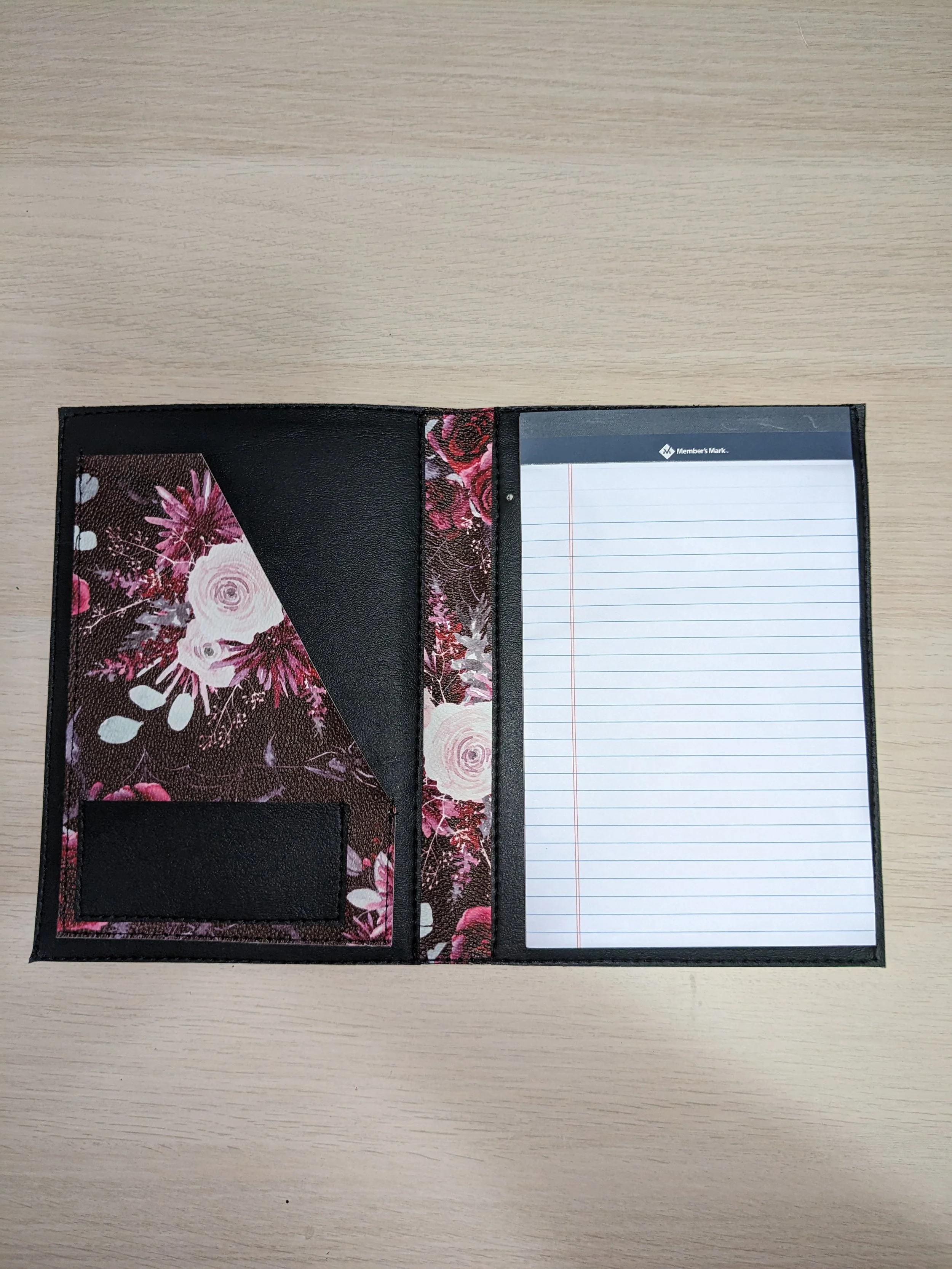 Batty Floral Notepad Holder