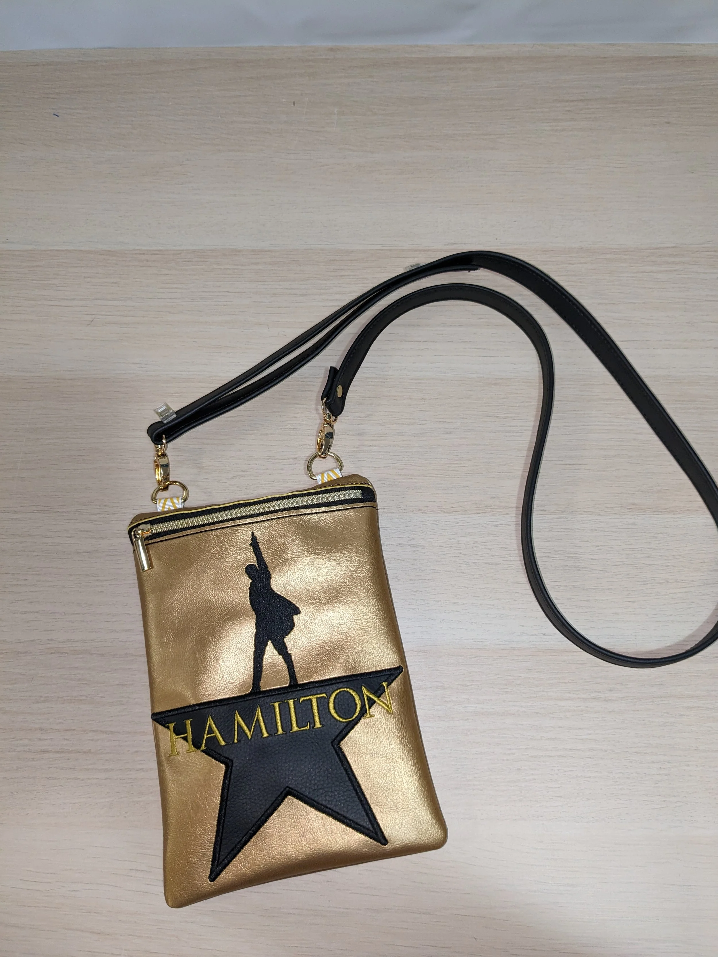 Ham Embroidered Crossbody