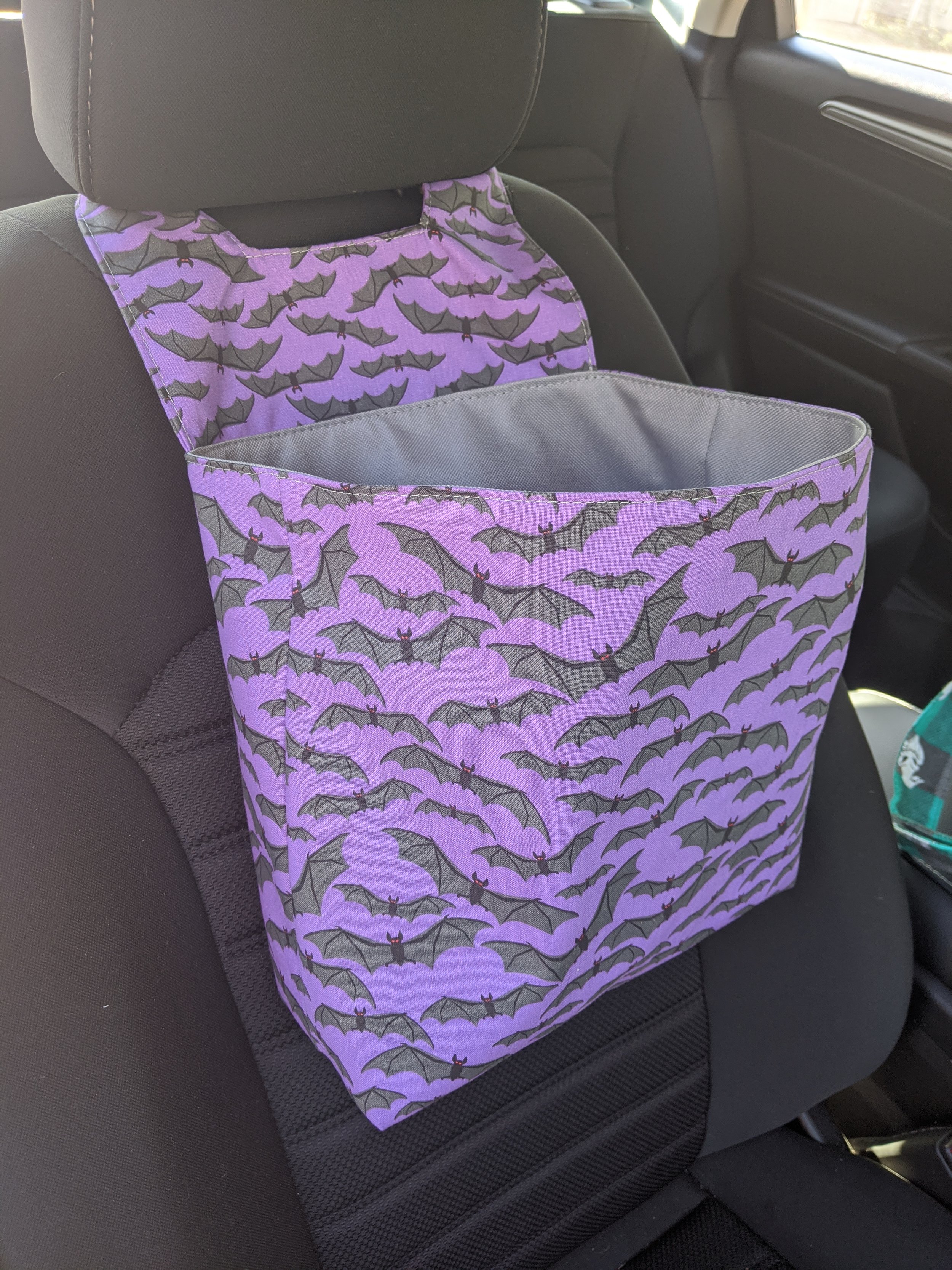 Bats Car Trash Can Organizer