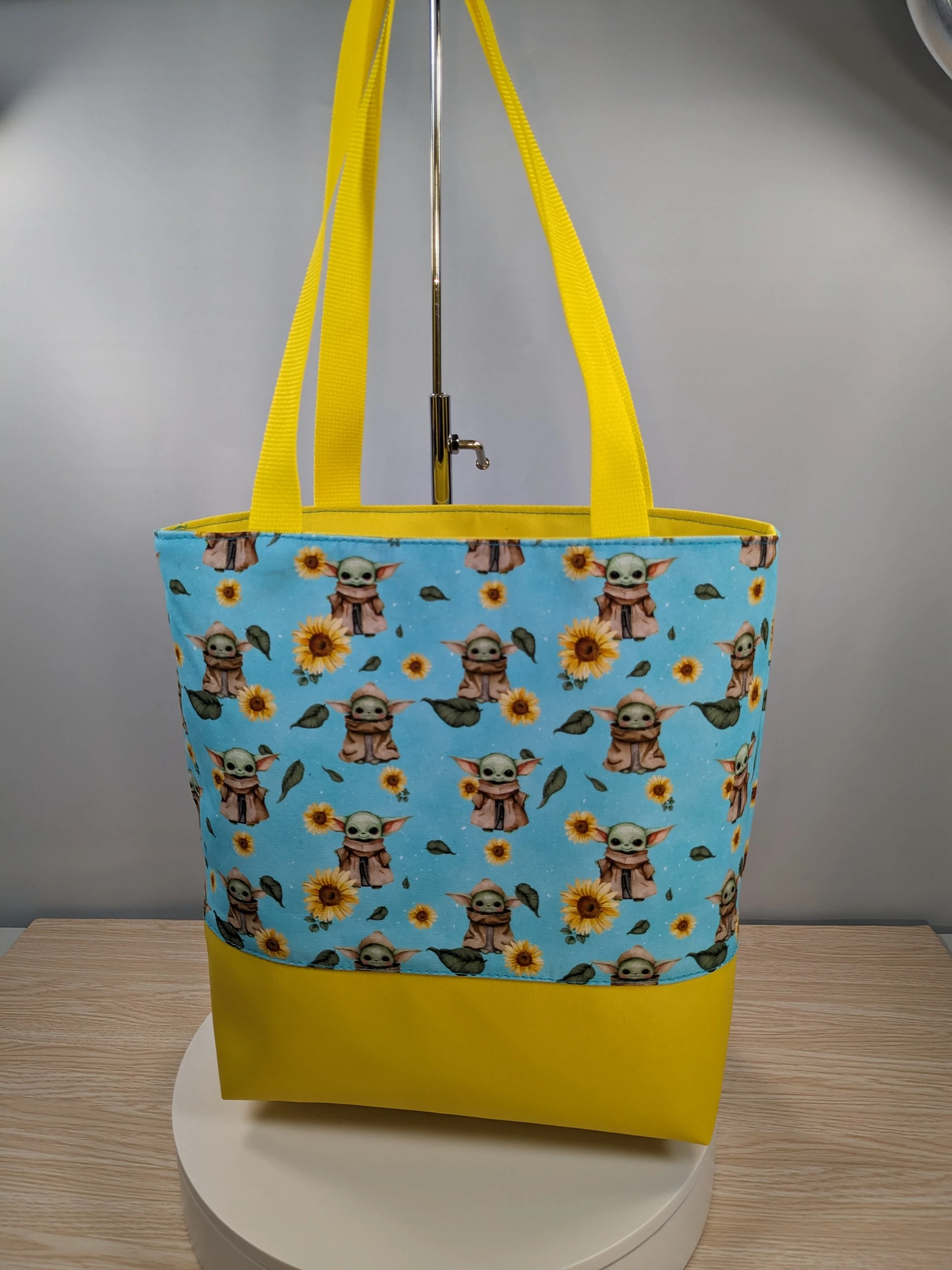 Tote Bag - Baby Yoyo with Yellow Accents