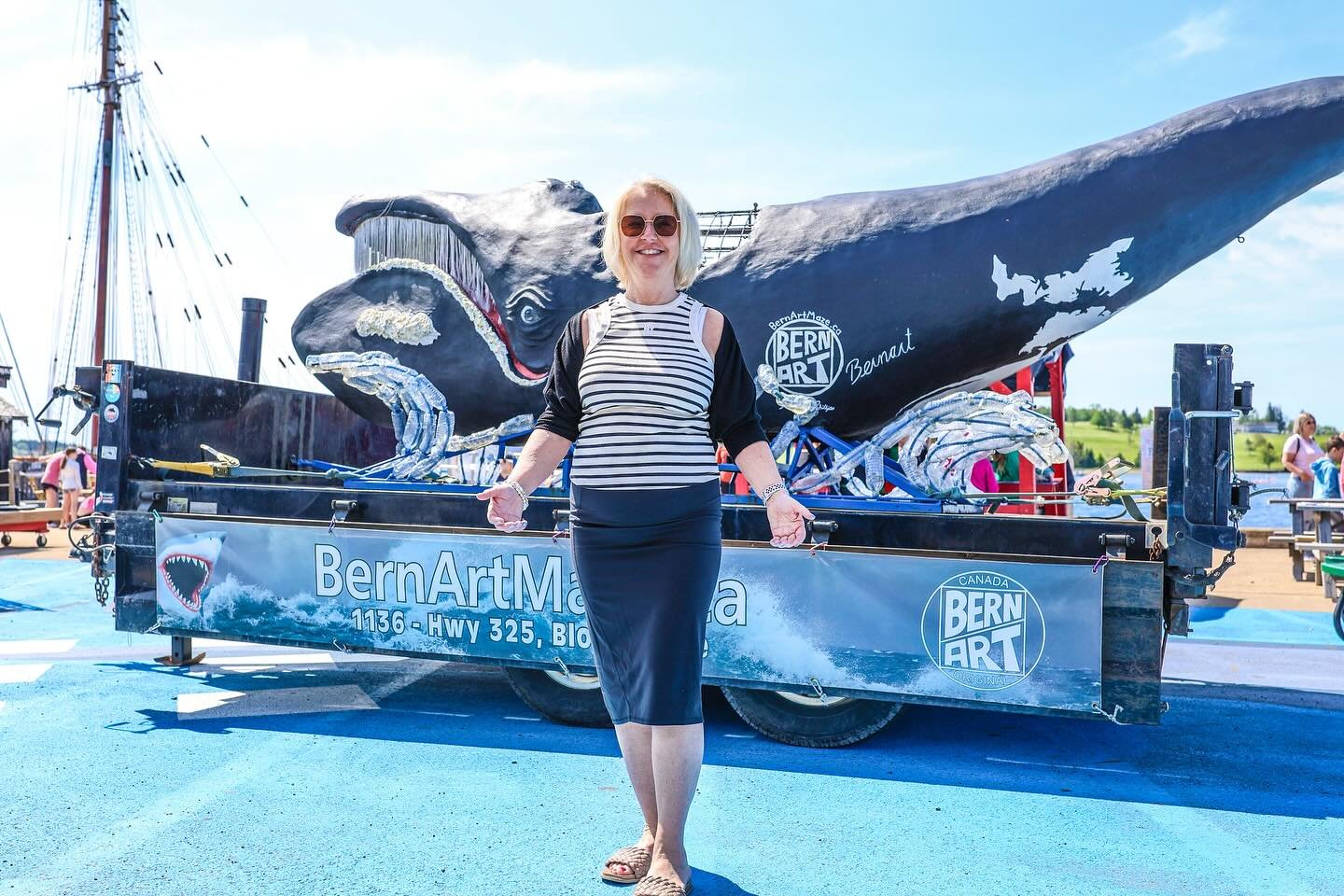 Explore the BernArt Maze during Your Stay at Lunenburg Inn! 🐋 🎨

Embark on a whimsical journey to BernArt Maze, located just minutes from Lunenburg Inn. This one-of-a-kind attraction combines art, nature, and adventure for a truly captivating exper