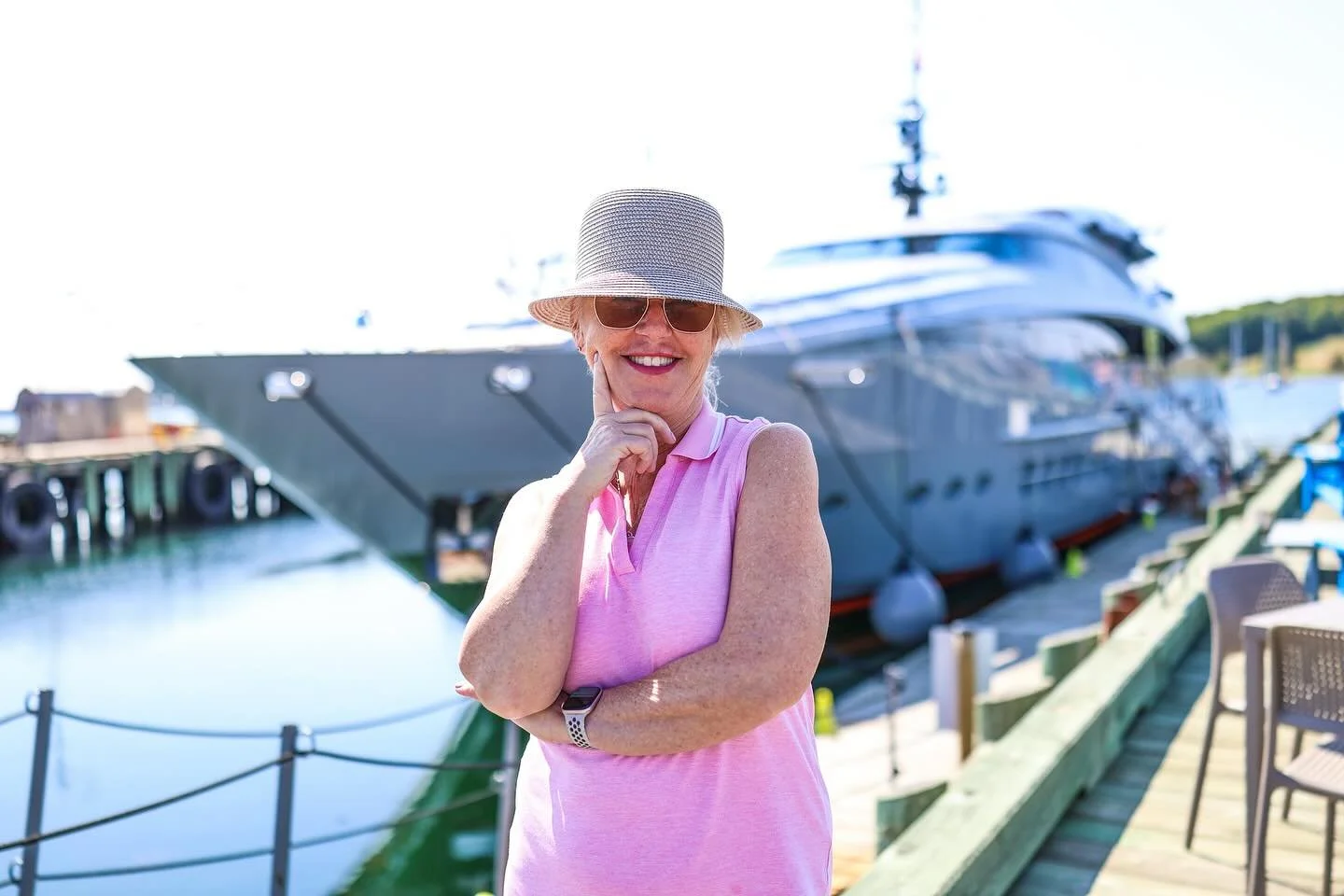 What a Beauty! 🌊⛵

Hey everyone! Lisa here from The Lunenburg Inn. Last Friday, I had the pleasure of meeting the stunning yacht you see in these photos during its visit to our beautiful Lunenburg harbour. I just had to grab a few pictures to share 