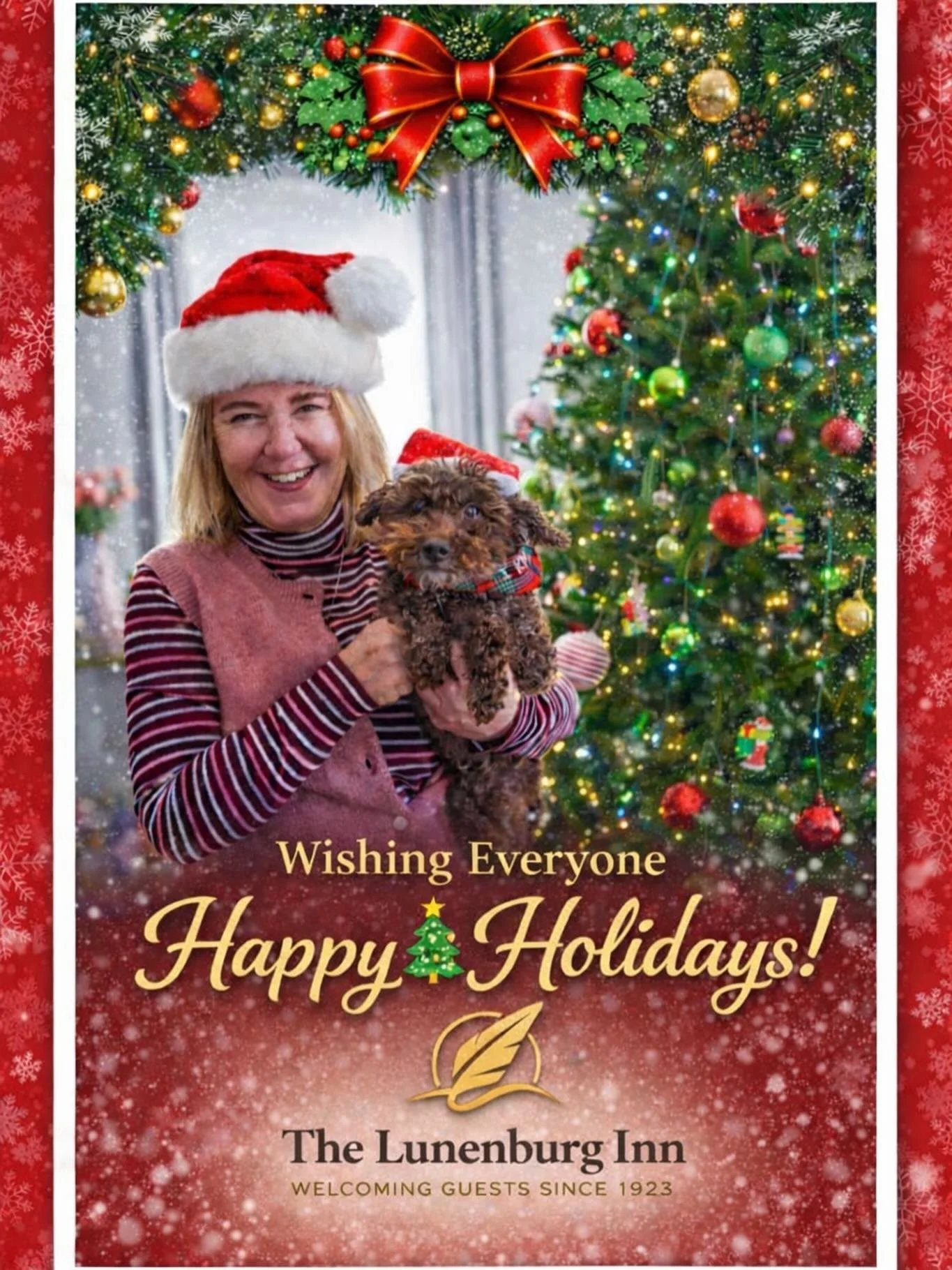 Wishing you a very happy holiday season from all of us at The Lunenburg Inn 🎄✨

May your days be filled with warmth, joy, and time with those you love.