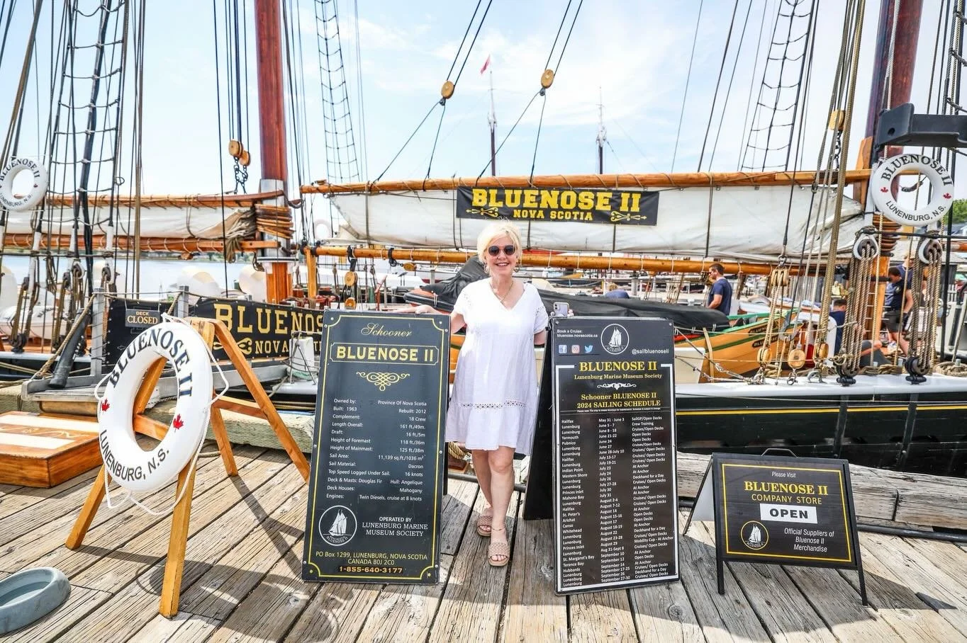 @sailbluenoseii ✨ Summer is calling &mdash; and it&rsquo;s arriving in style.

The Bluenose II summer schedule is officially LIVE, and if you&rsquo;ve been dreaming about a trip to Lunenburg, this is your sign to make it happen.

There is nothing qui