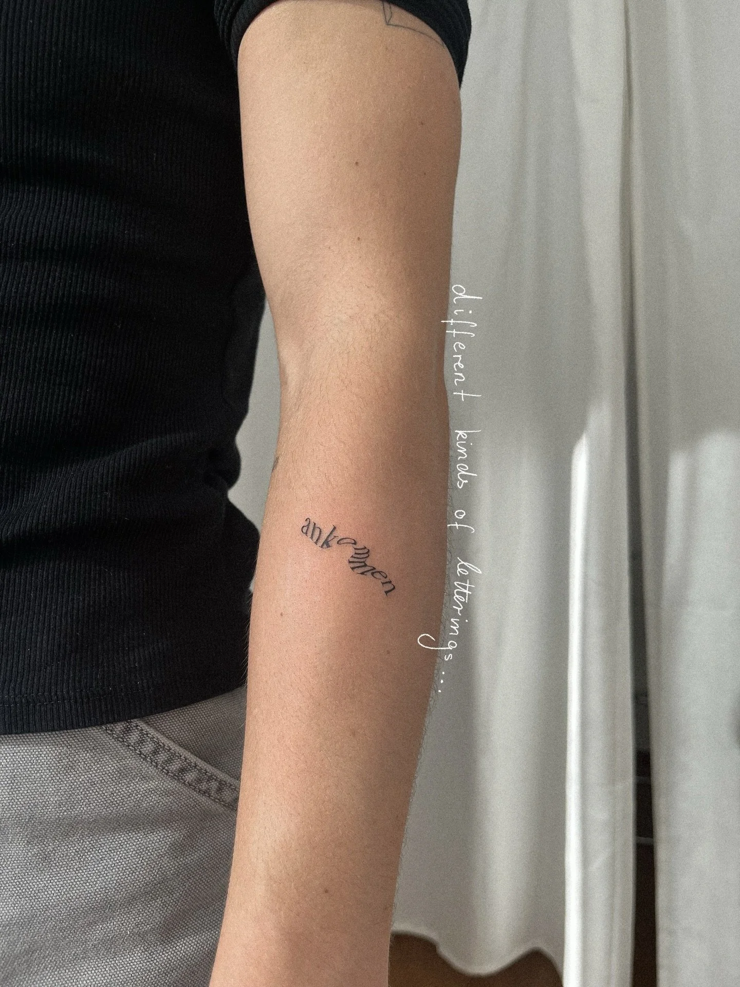 different kinds of letterings :)

#letteringtattoos #hamburgtattoo