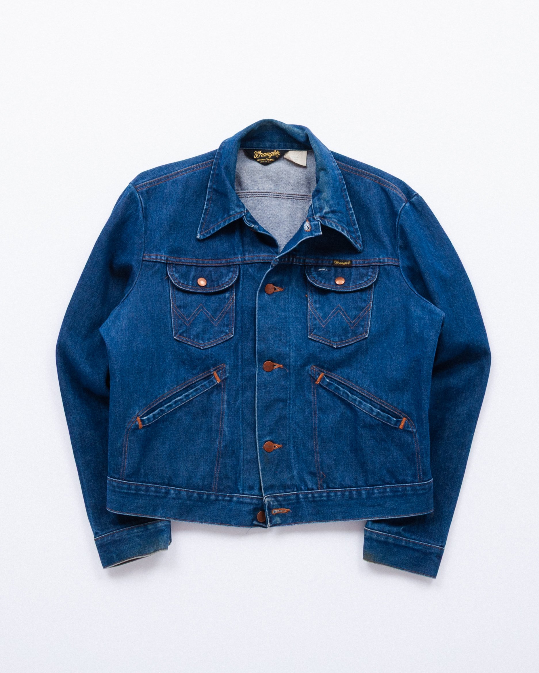 1970's Size Medium Wrangler Denim Jacket