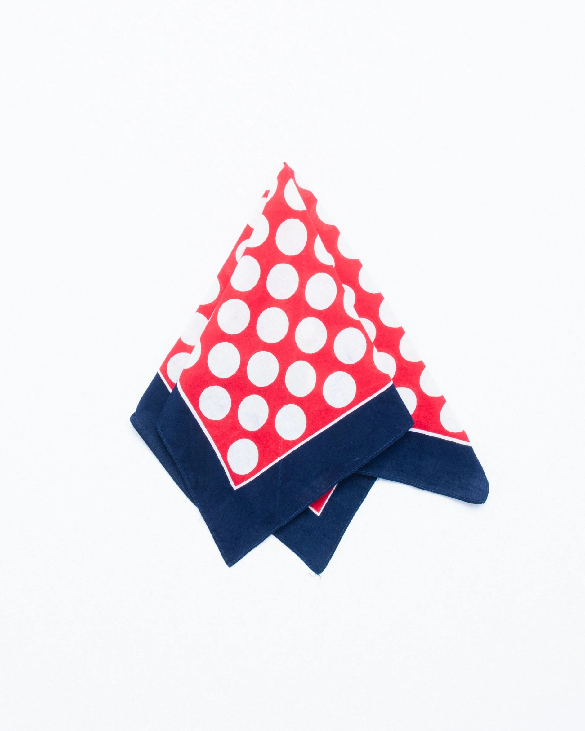 Vintage Polka Dot Bandana