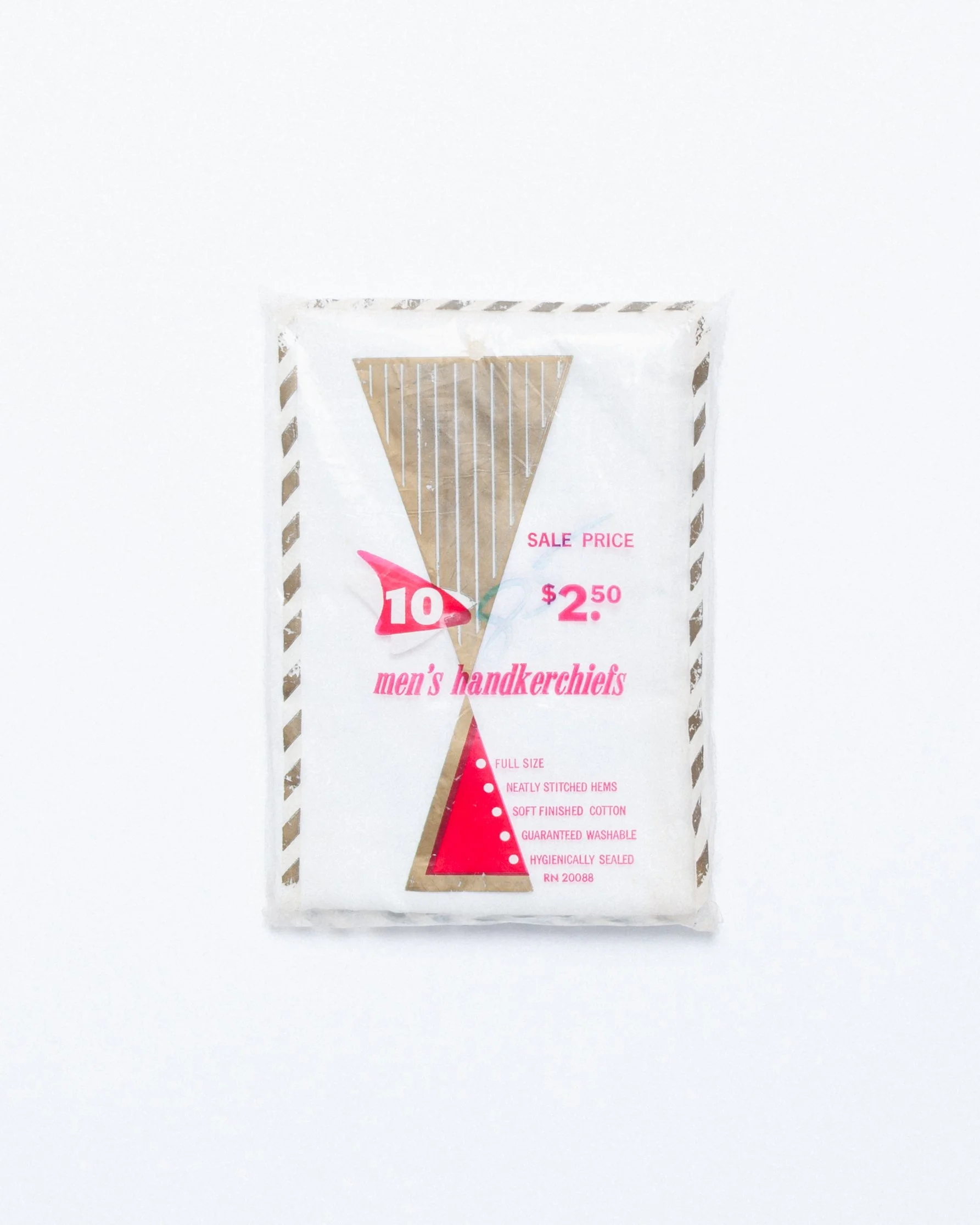 1960's Handkerchief 10-Pack
