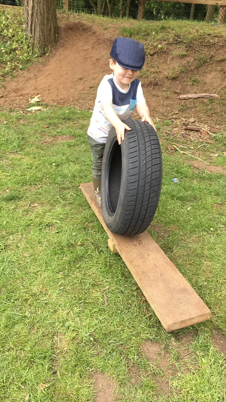 See saw tyre