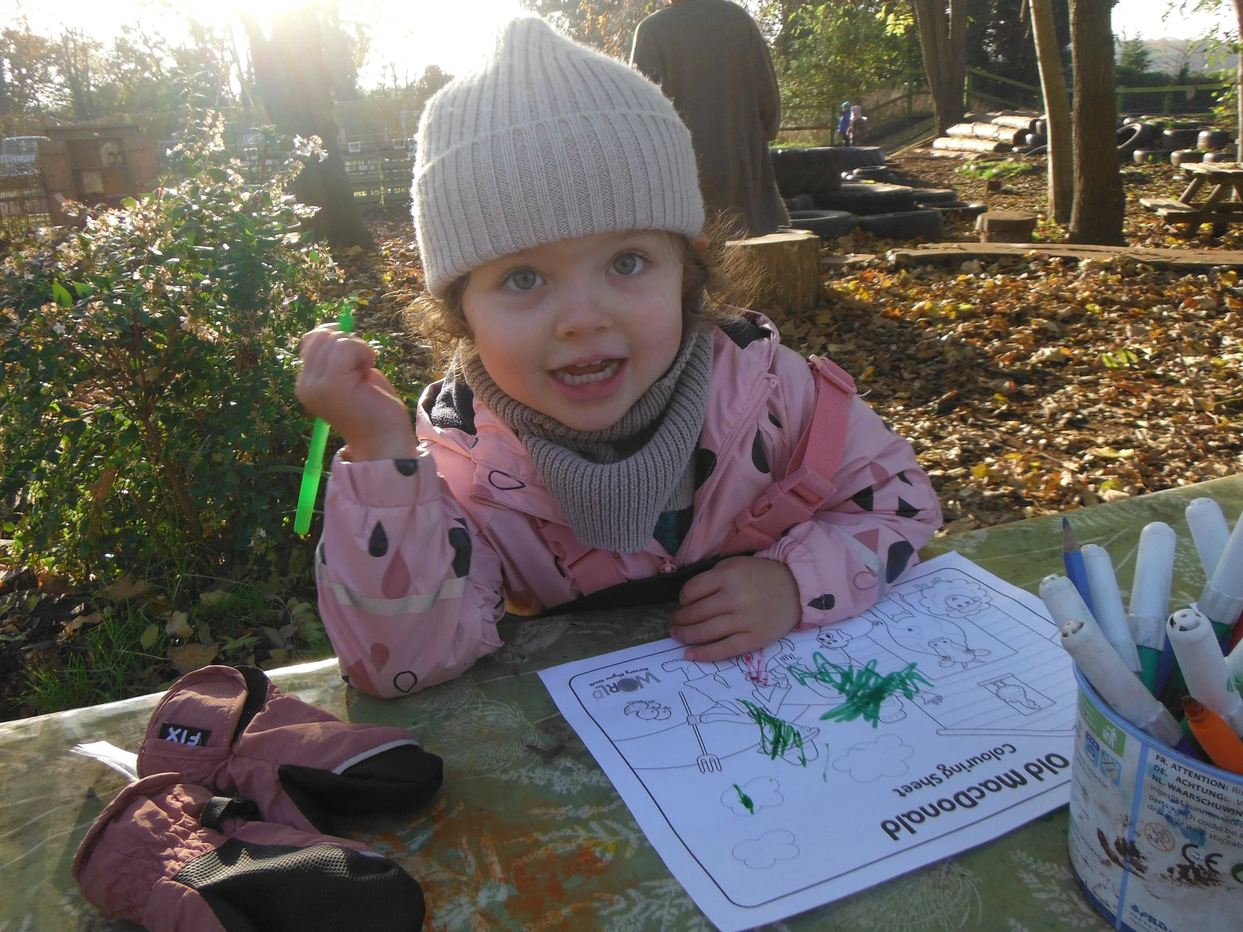 Developing mark making skills