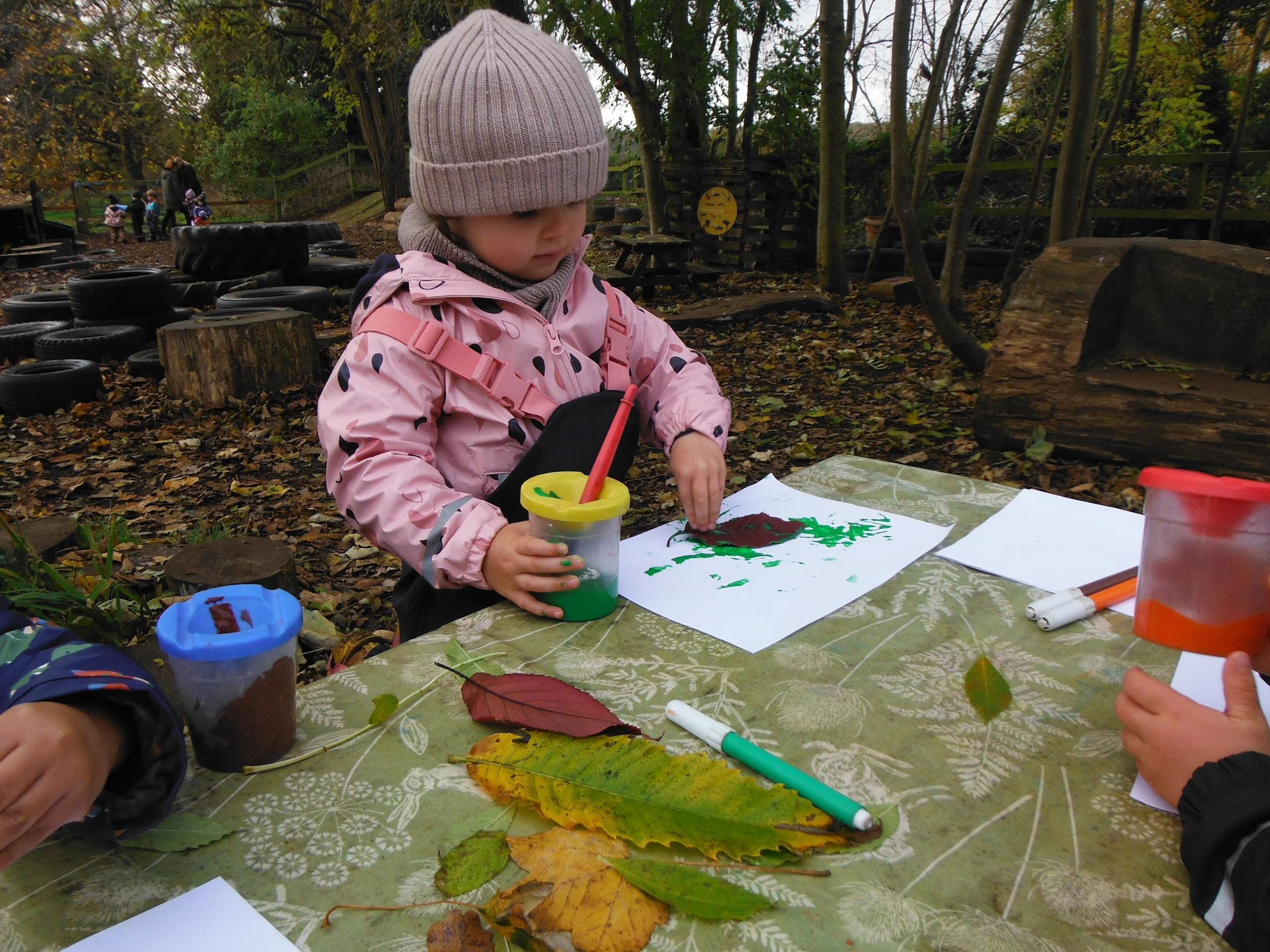 Leaf printing