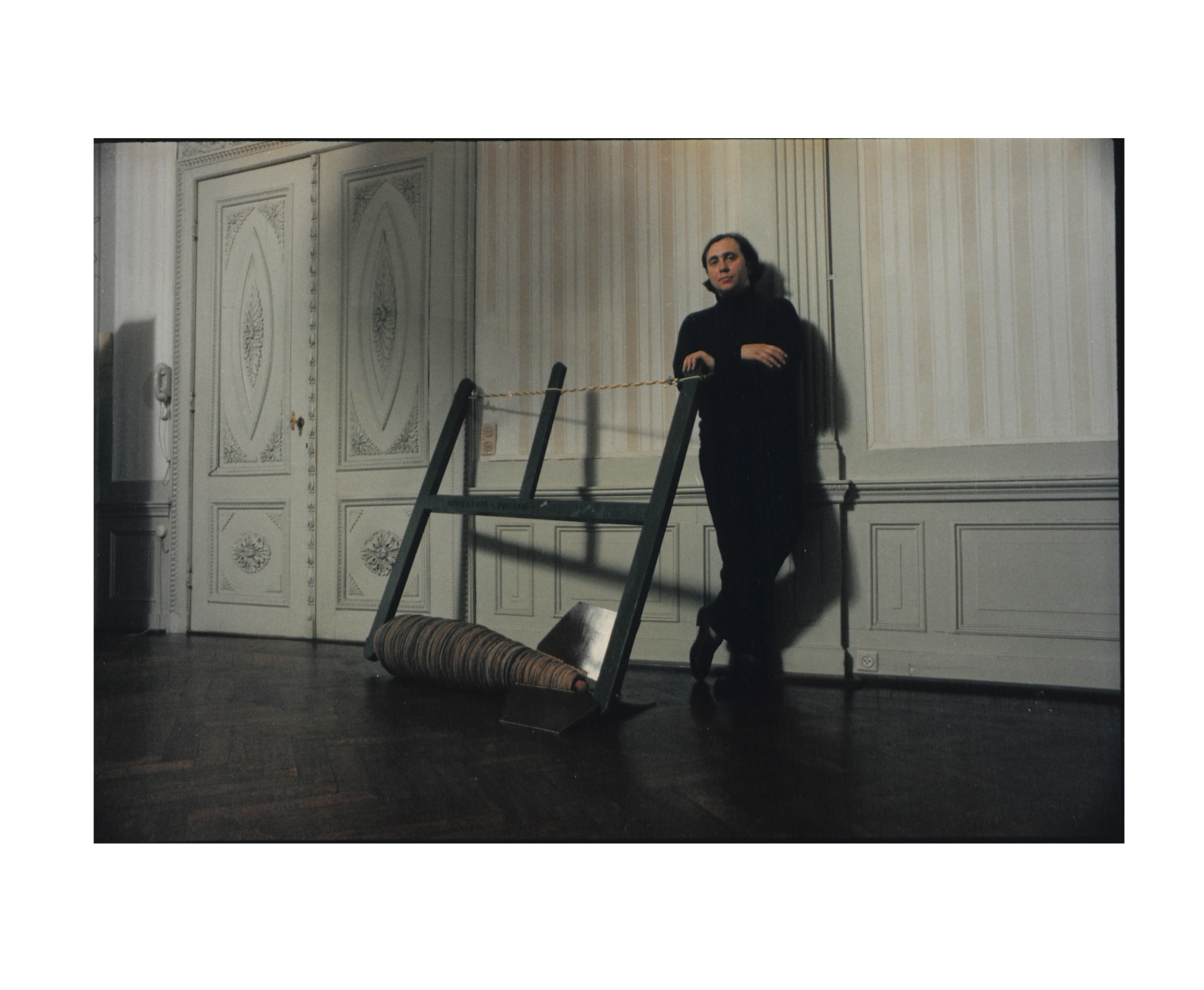 Foto Roland Van den Berghe met Operation Polish, 1975, Fotograaf onbekend.