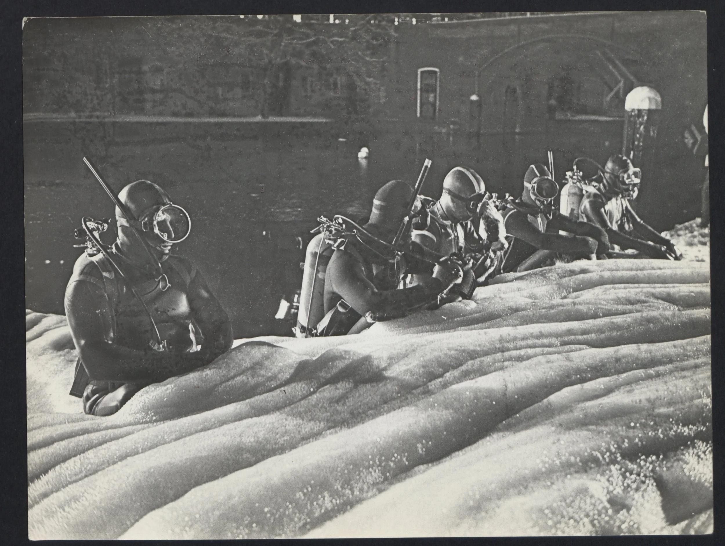 Photo of the Clysma Total Theater, Ghent, 1968. Photographer: Roland Van den Berghe.
