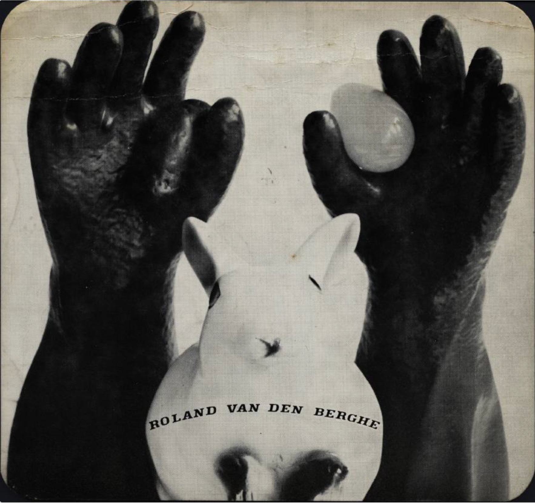 Invitation to Clysma, Ghent, 1968. Scan.