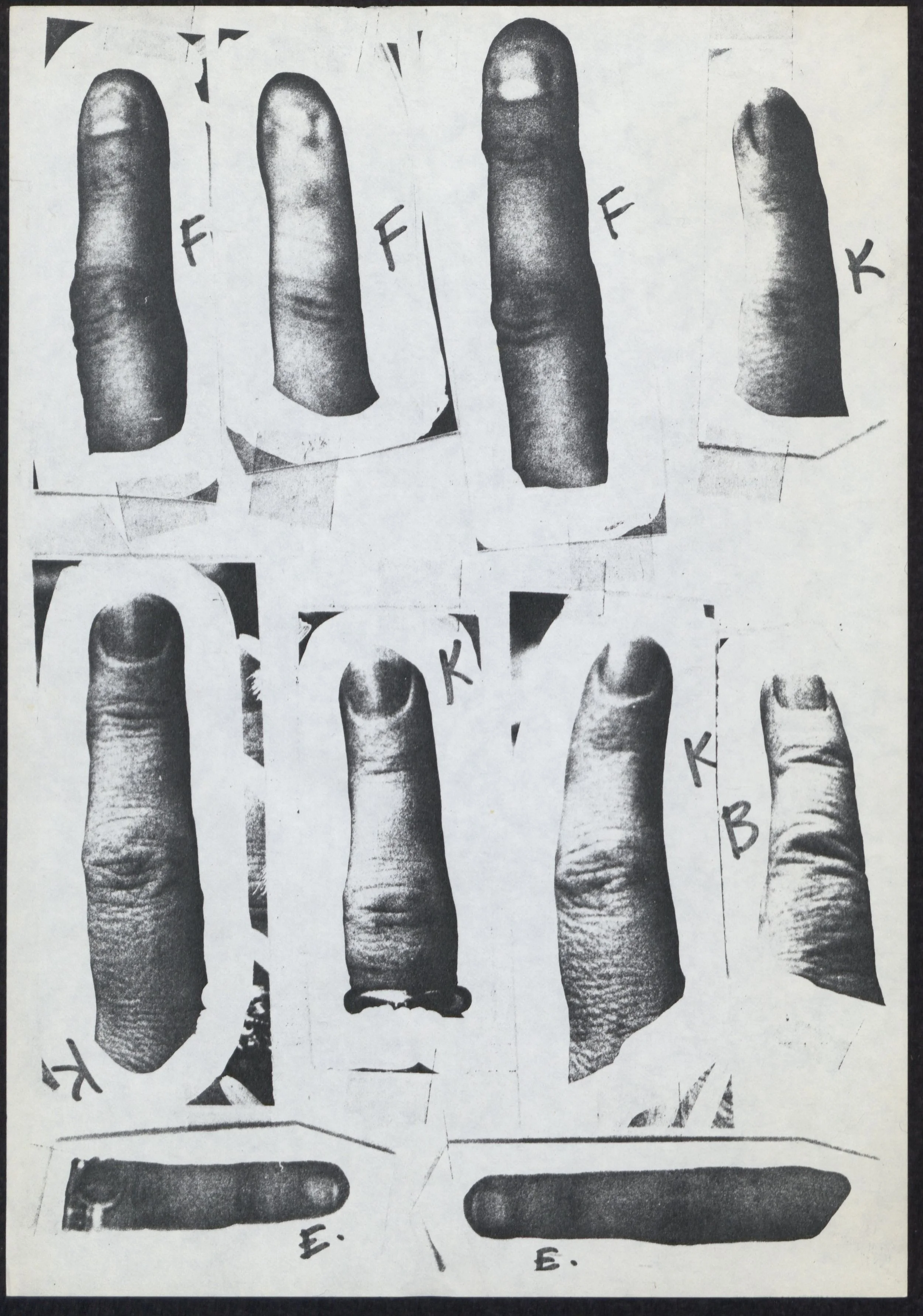 Ontwerp Kollectieve Kollage, 1976. 