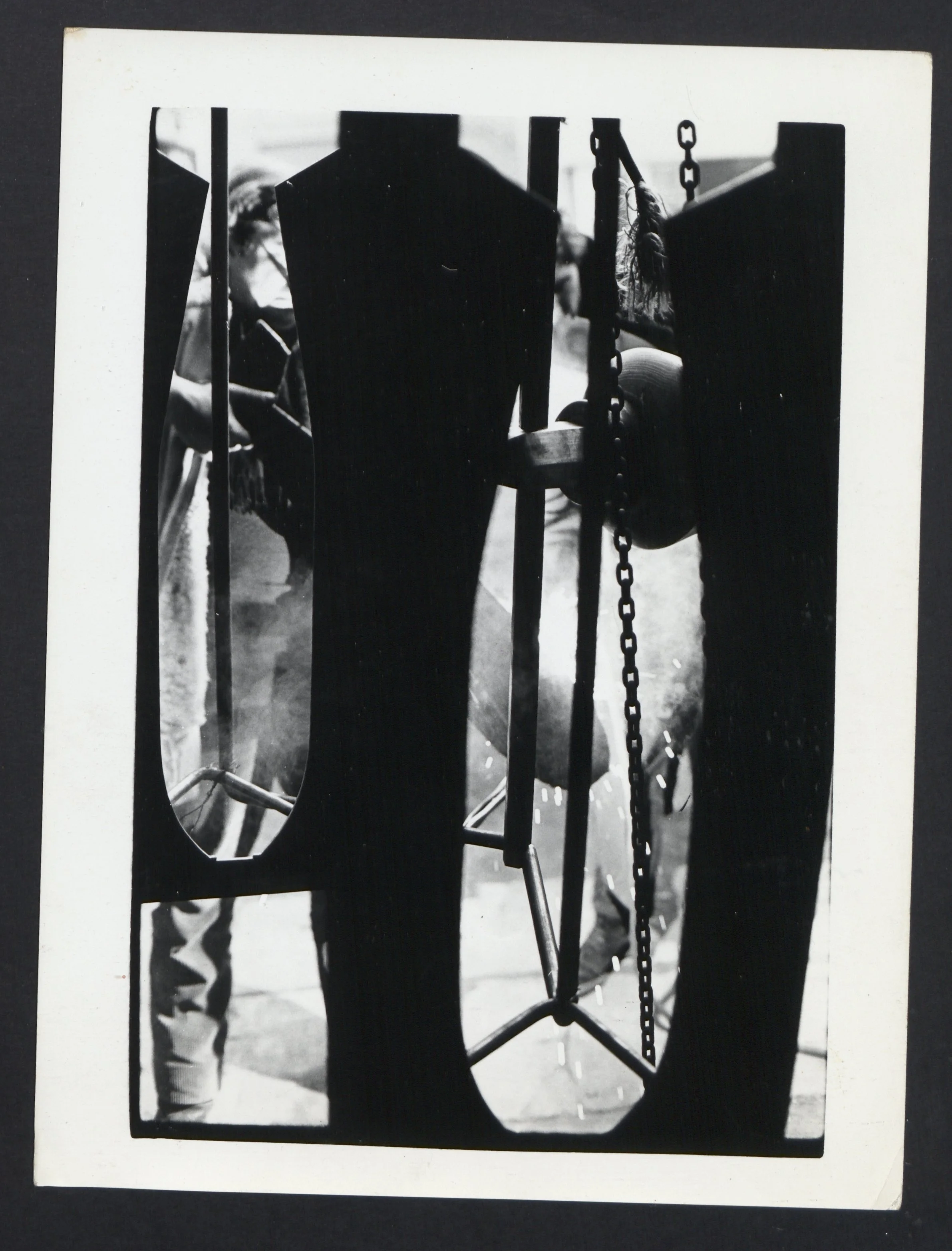 Foto Vogelvrij funktie II, 1969. Fotograaf onbekend. 