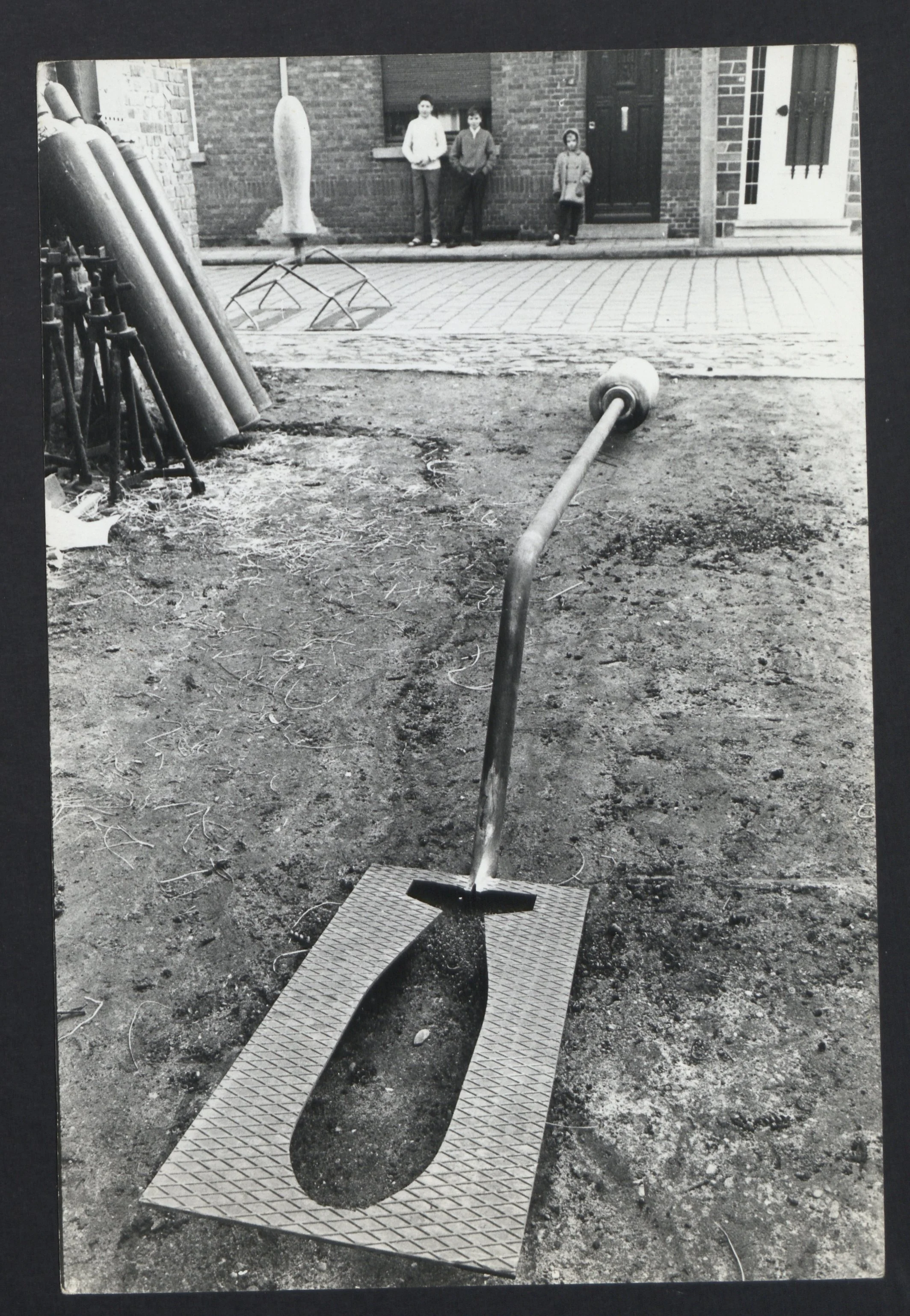 Foto Vogelvrij funktie I, 1969. Fotograaf onbekend.
