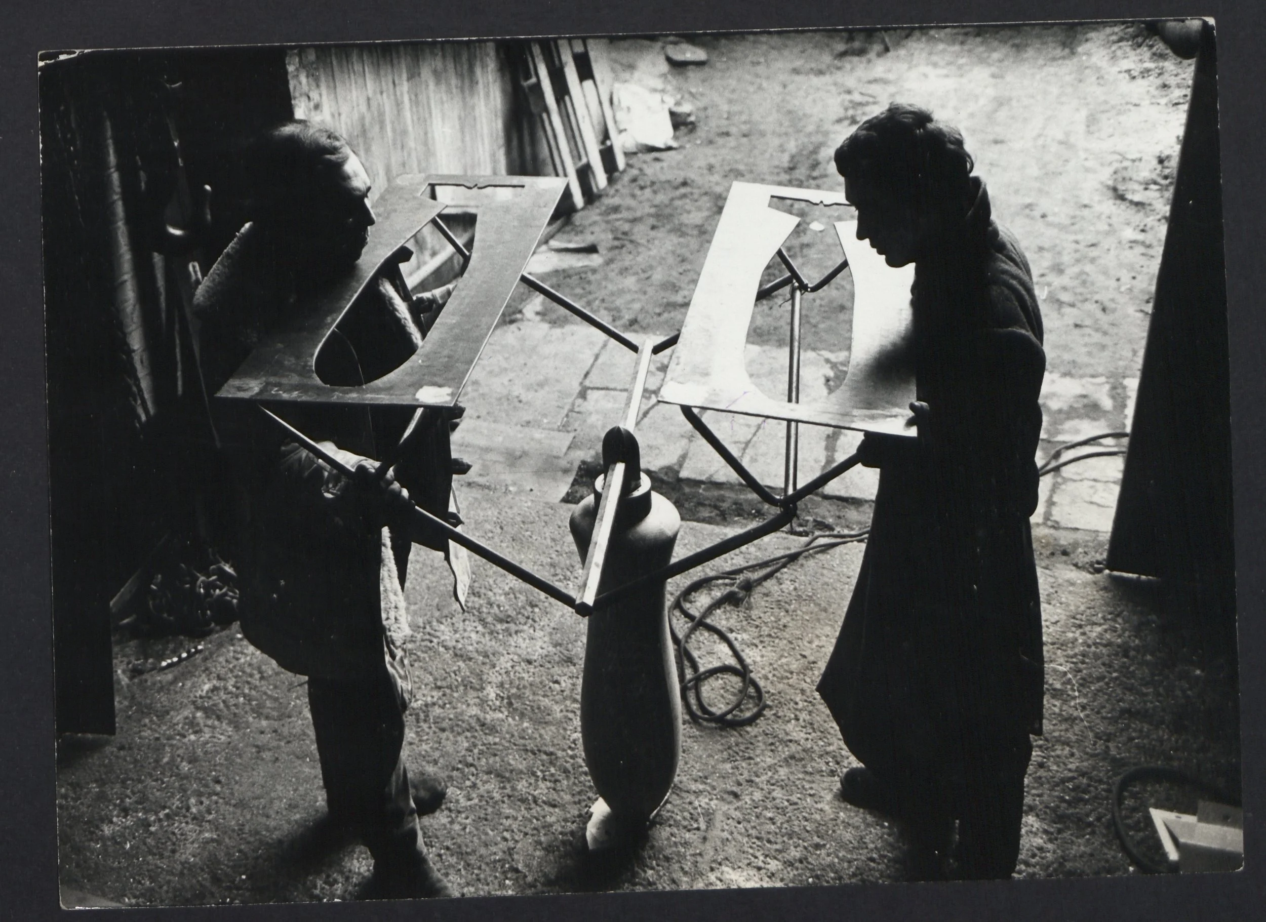 Foto Vogelvrij funktie II, 1969. Fotograaf onbekend. 