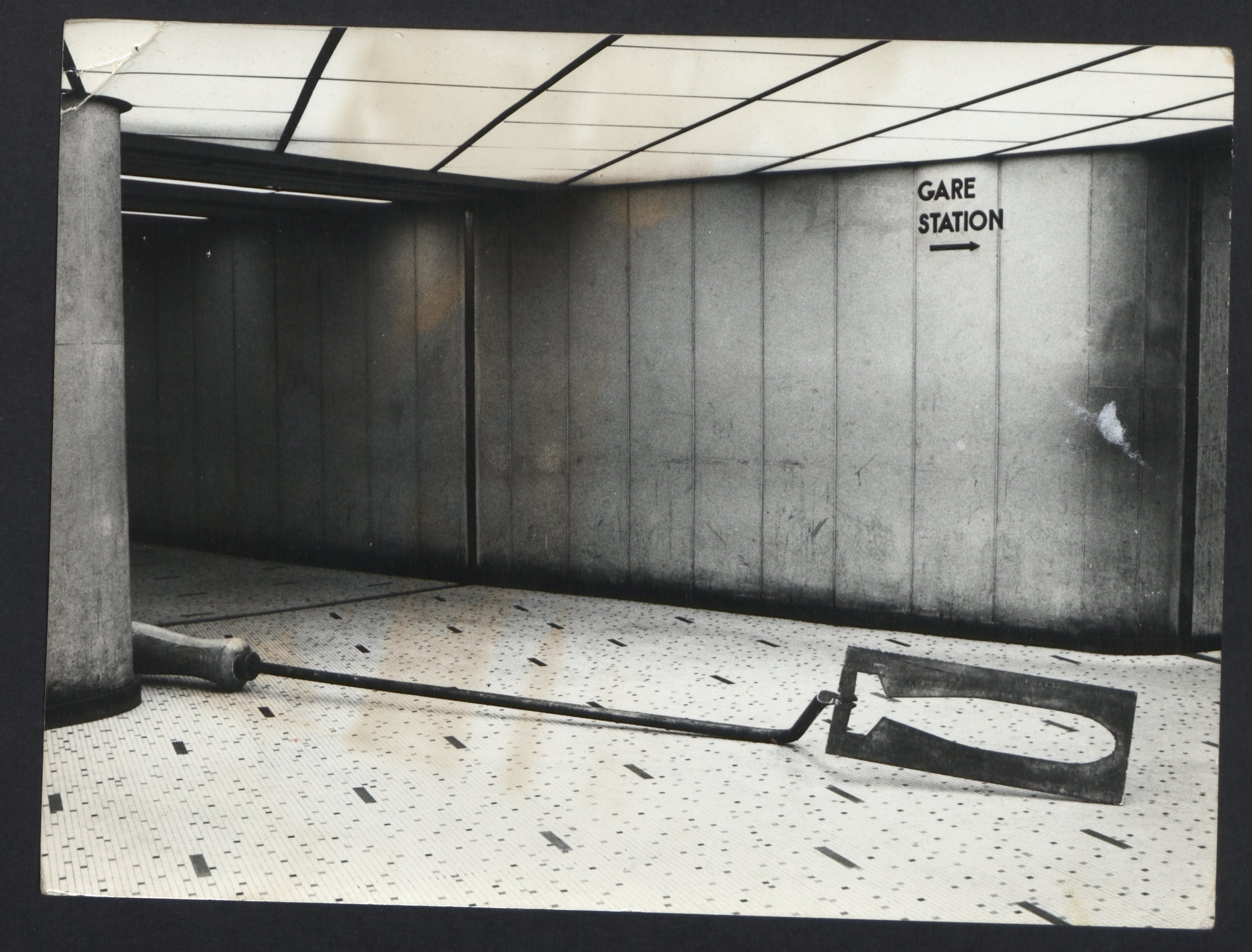 Foto Vogelvrij funktie I, 1969. Fotograaf onbekend.  