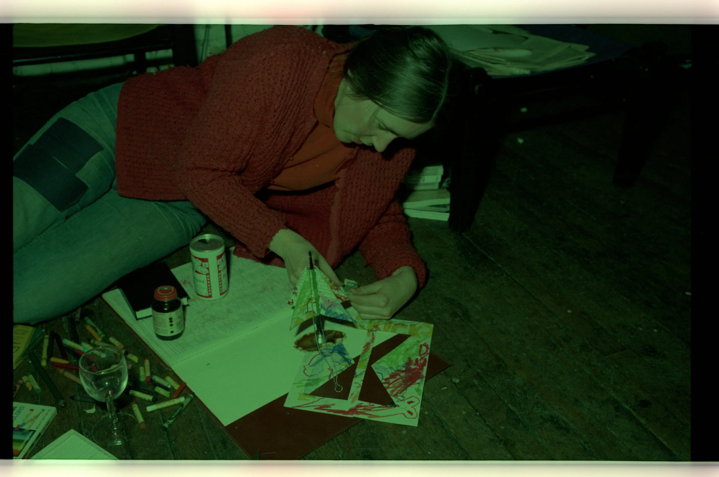 Photo Cooper Union, New York, 1975. Photographer Roland Van den Berghe.