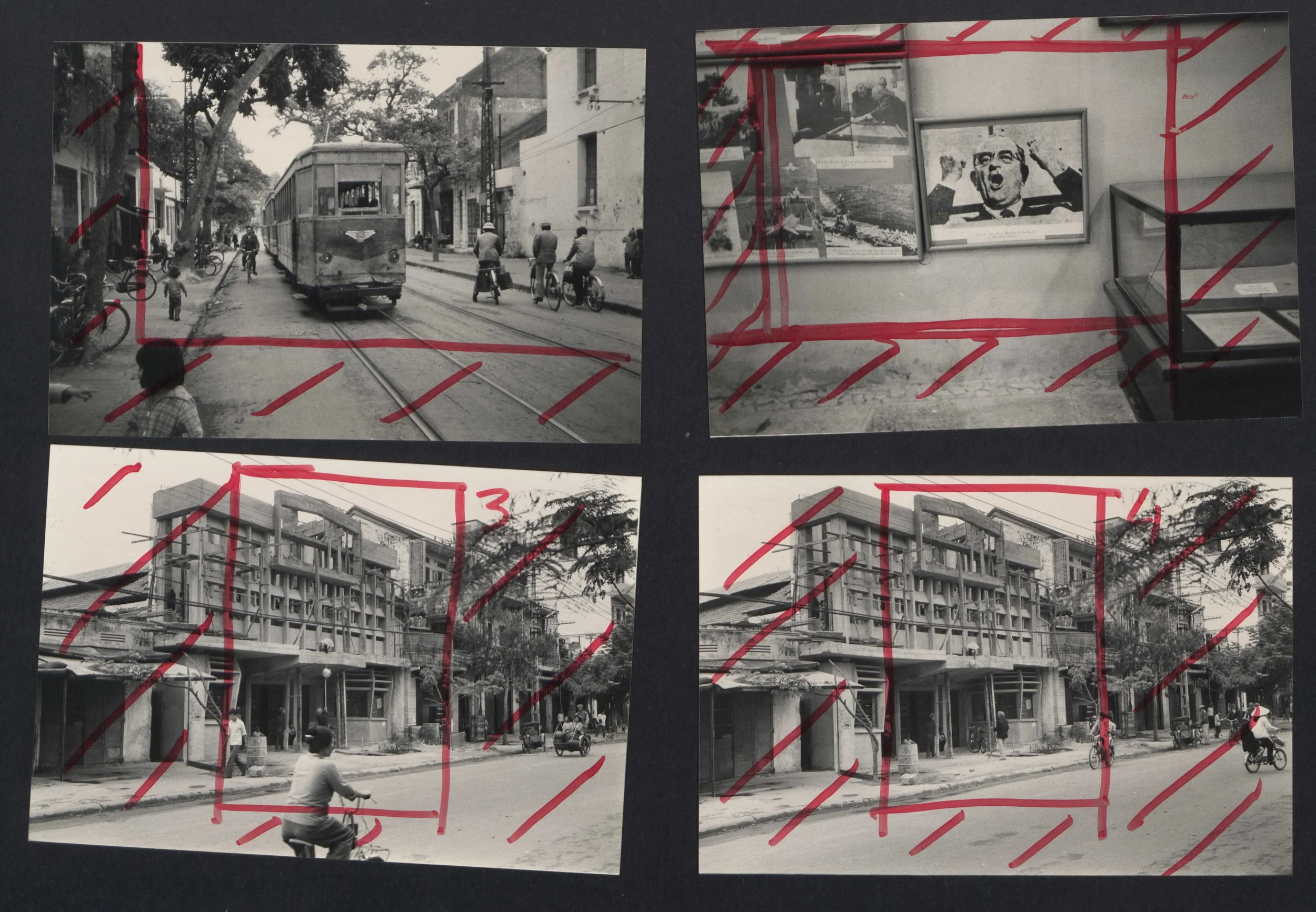 Foto's kruk in Vietnam, 1979-1980. Fotograaf Roland Van den Berghe.