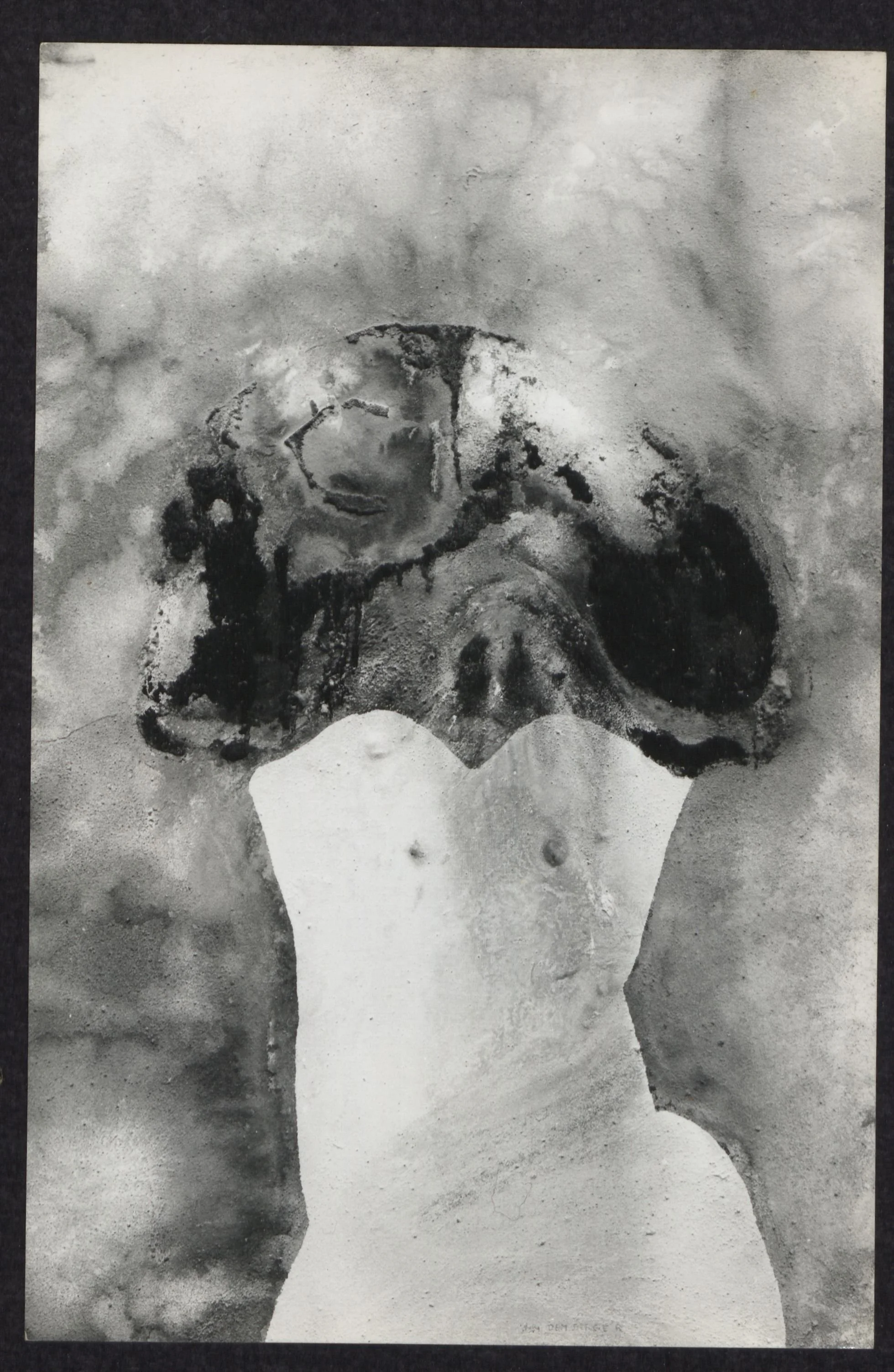 Buster keaton (schilderij: olieverf), Brussel, 1967.