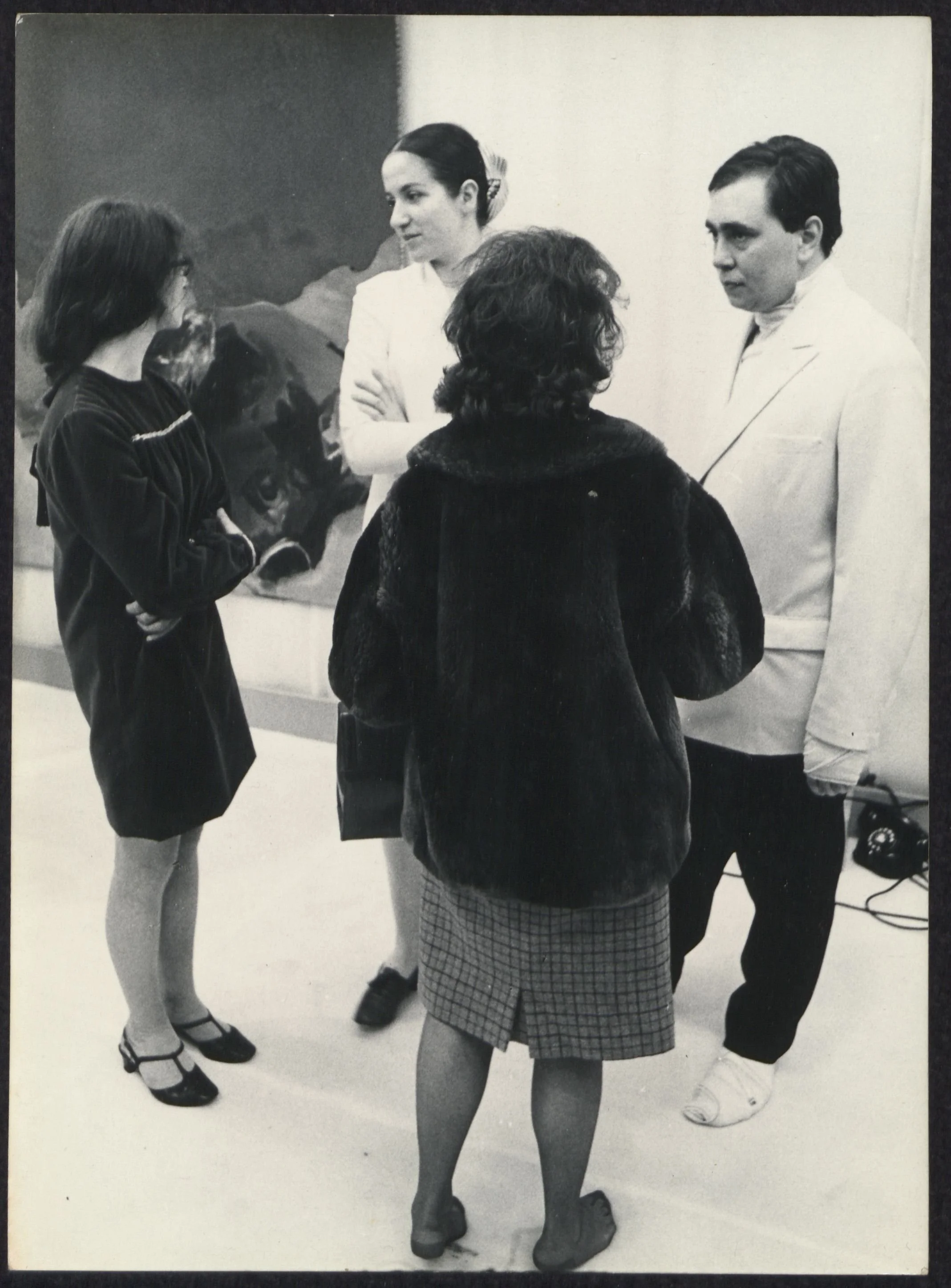 Foto Tentoonstelling Reportage, Brussel, 1967. Fotograaf onbekend. 