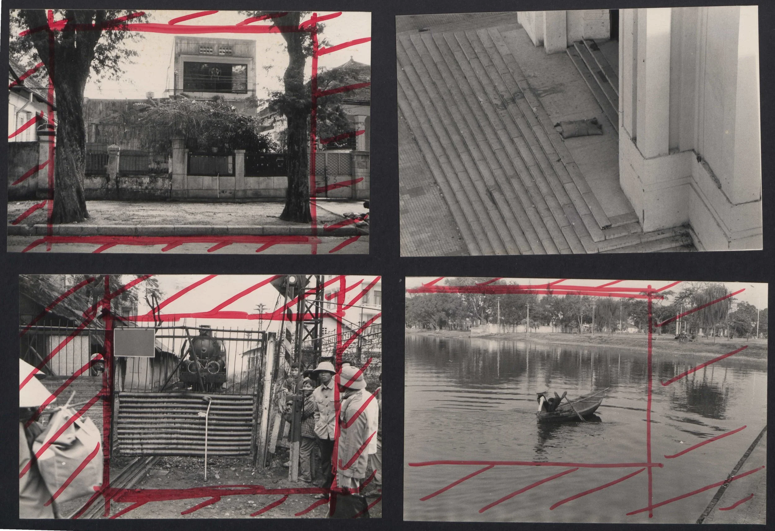 Foto's kruk in Vietnam, 1979-1980. Fotograaf Roland Van den Berghe.