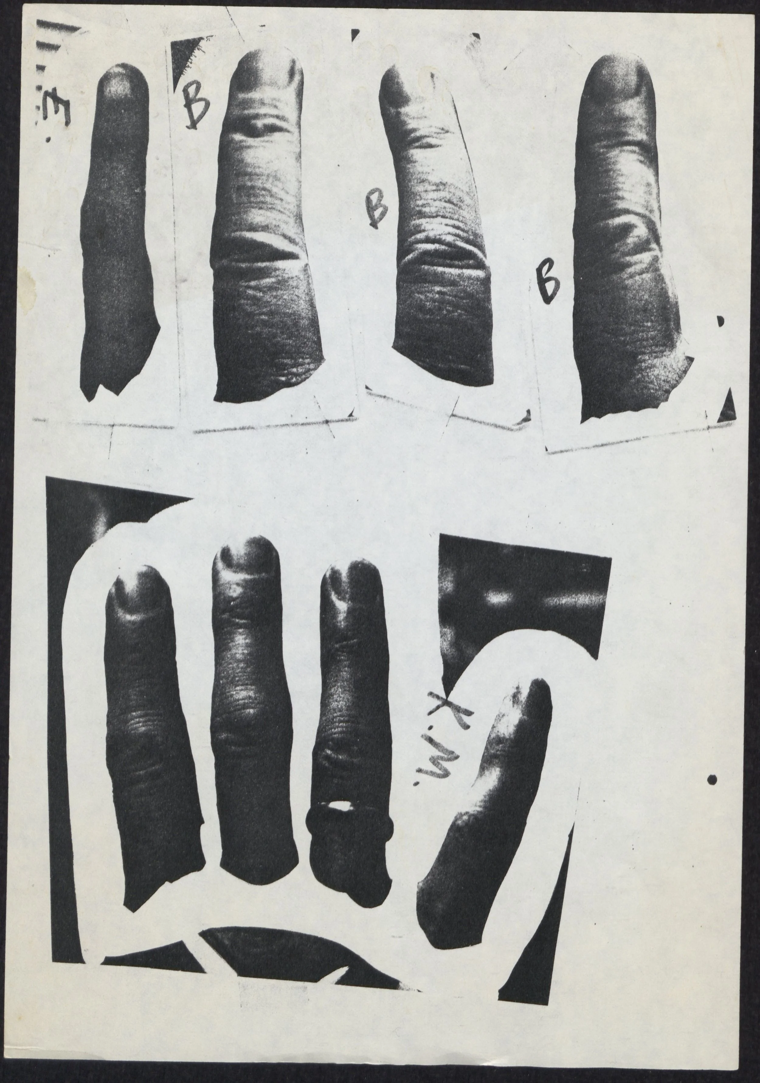 Ontwerp Kollectieve Kollage, 1976. 