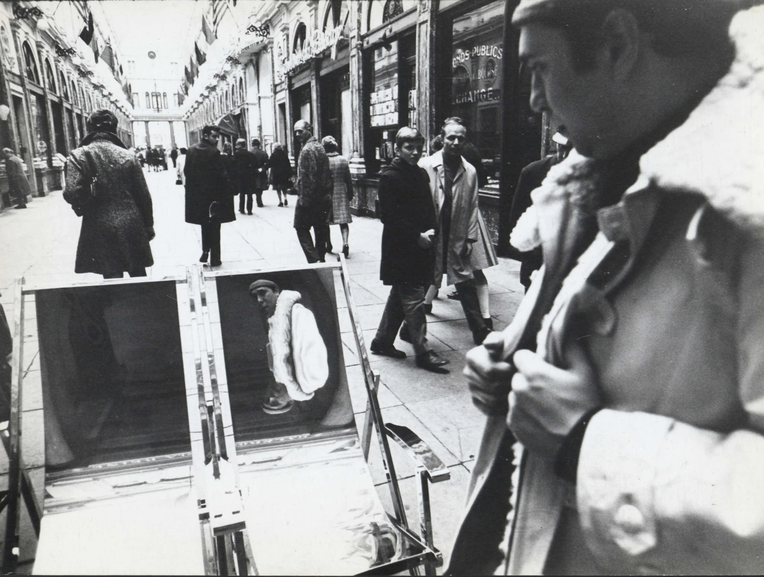 Foto Roland Van den Berghe in de Strandstoel voor een Ongehuwd Echtpaar, 1970. Fotograaf Wilfried Raes.