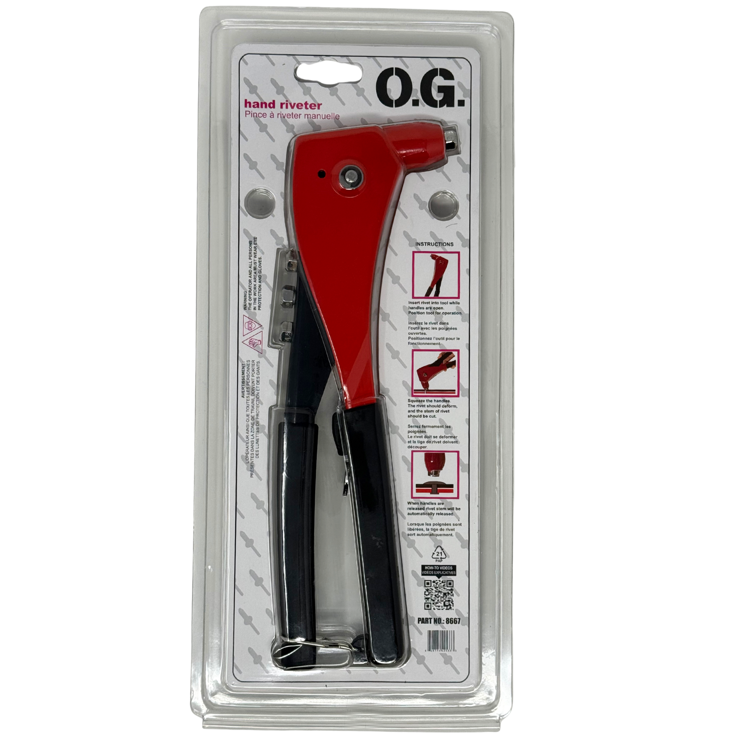 Threaded Rivet Fixer O.G. Thread Repair & Rivets - O.G. Products