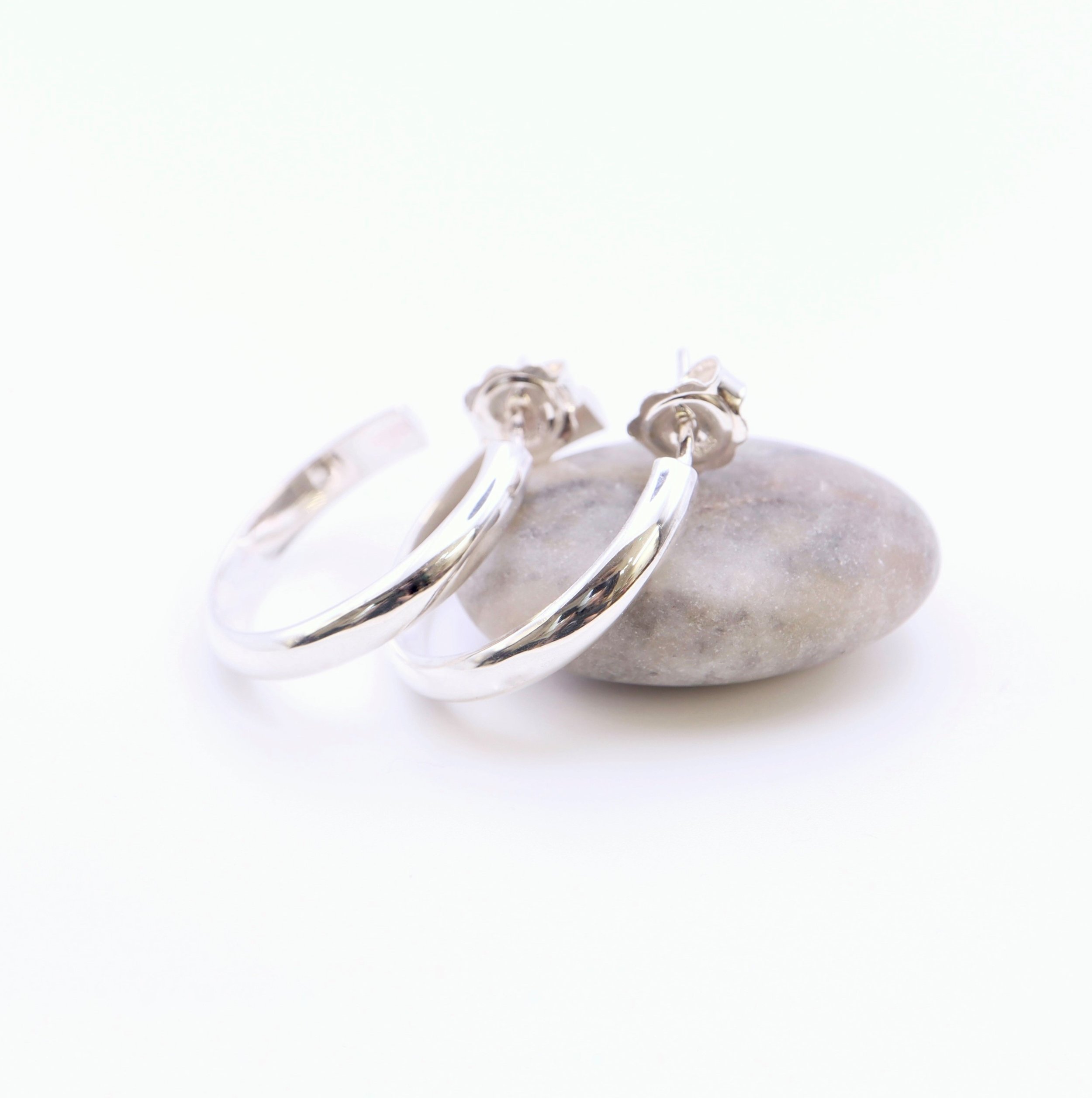 4mm Wide Silver Hoops Texture Closeup Image.jpg