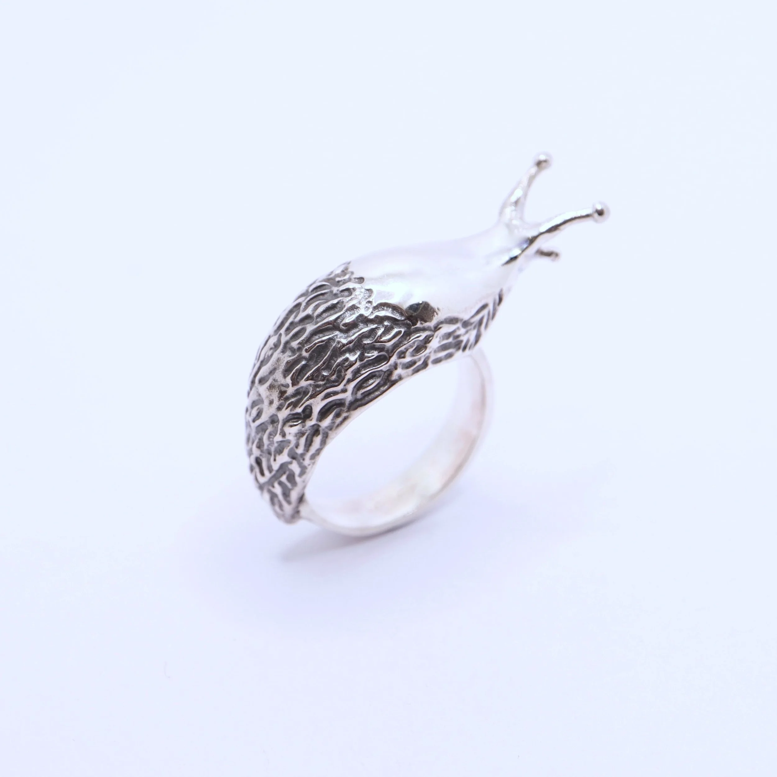WEB - Silver Slug Ring. 418-SIL. €430 Image 2.jpg