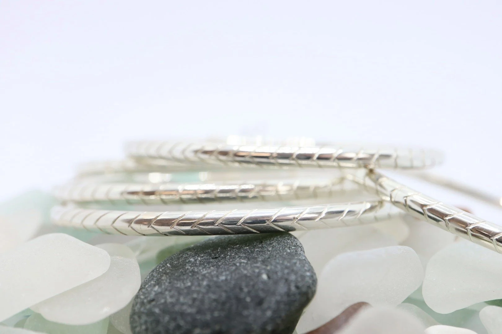 Canon Herringbone Silver 4mm Bangles 4HBS-HE-100 €395.jpg