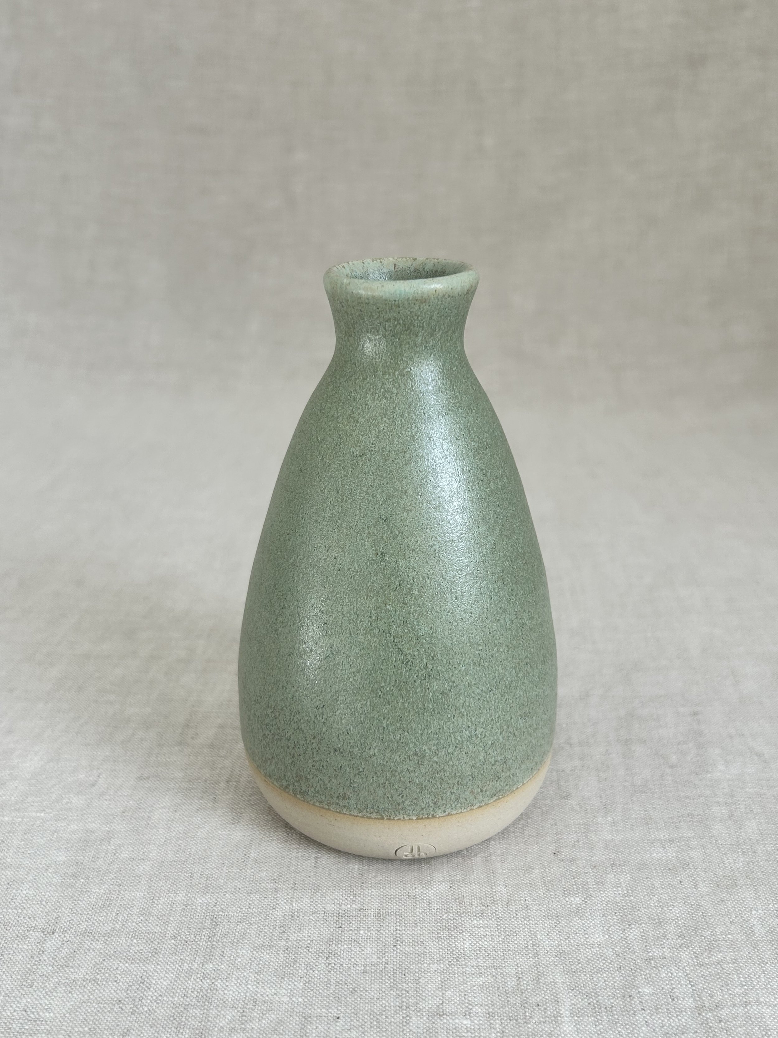 Lichen Green Bud Vase